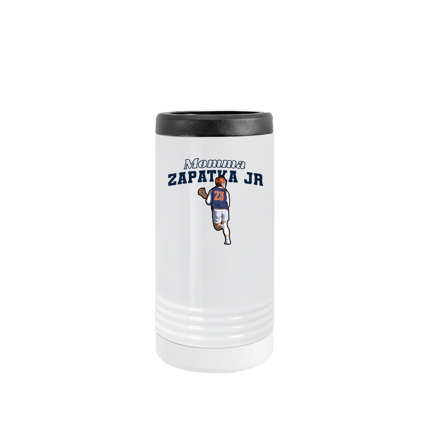 Slim Beverage Holder — Mothers Day Block in White