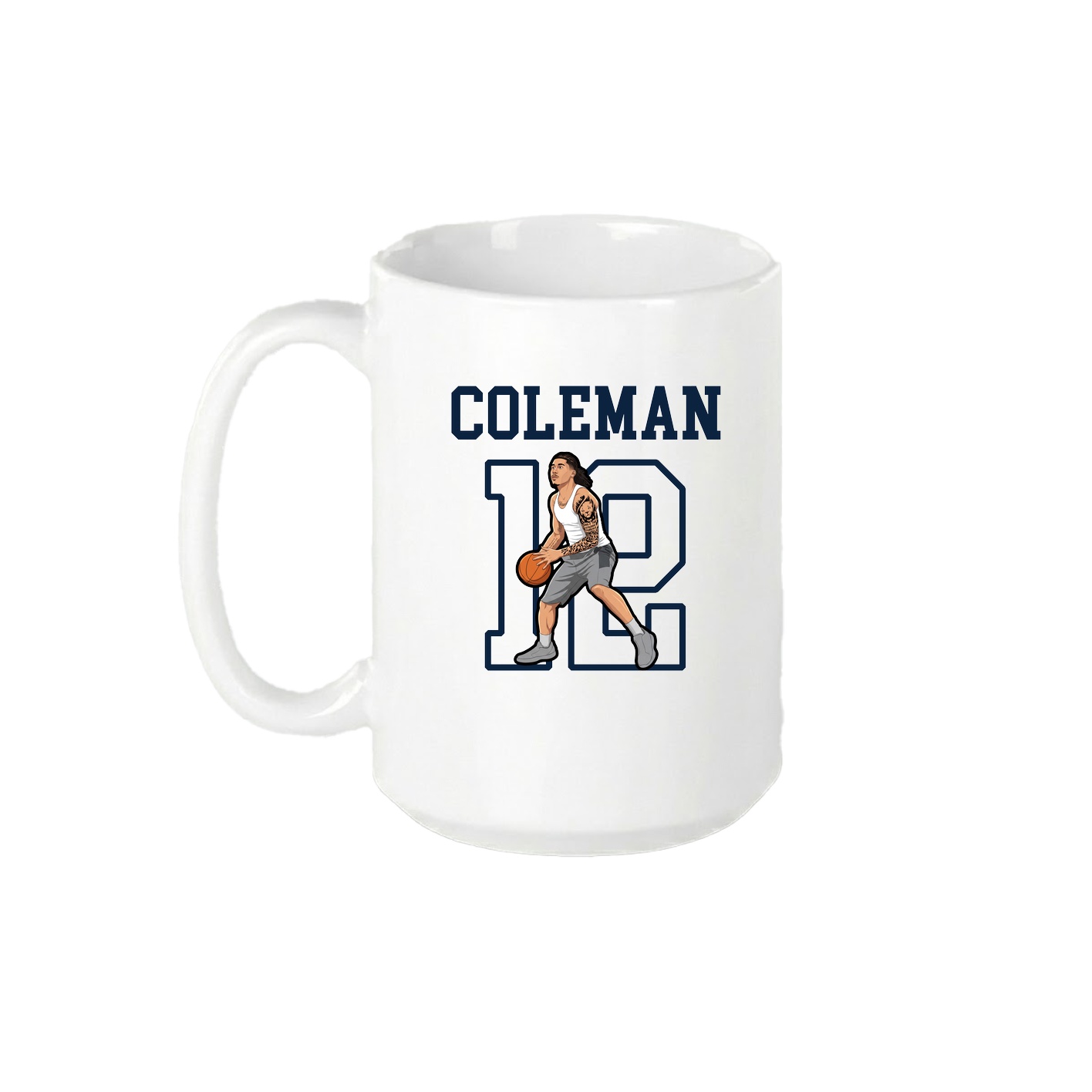 15oz Coffee Mug — Shirsey in White