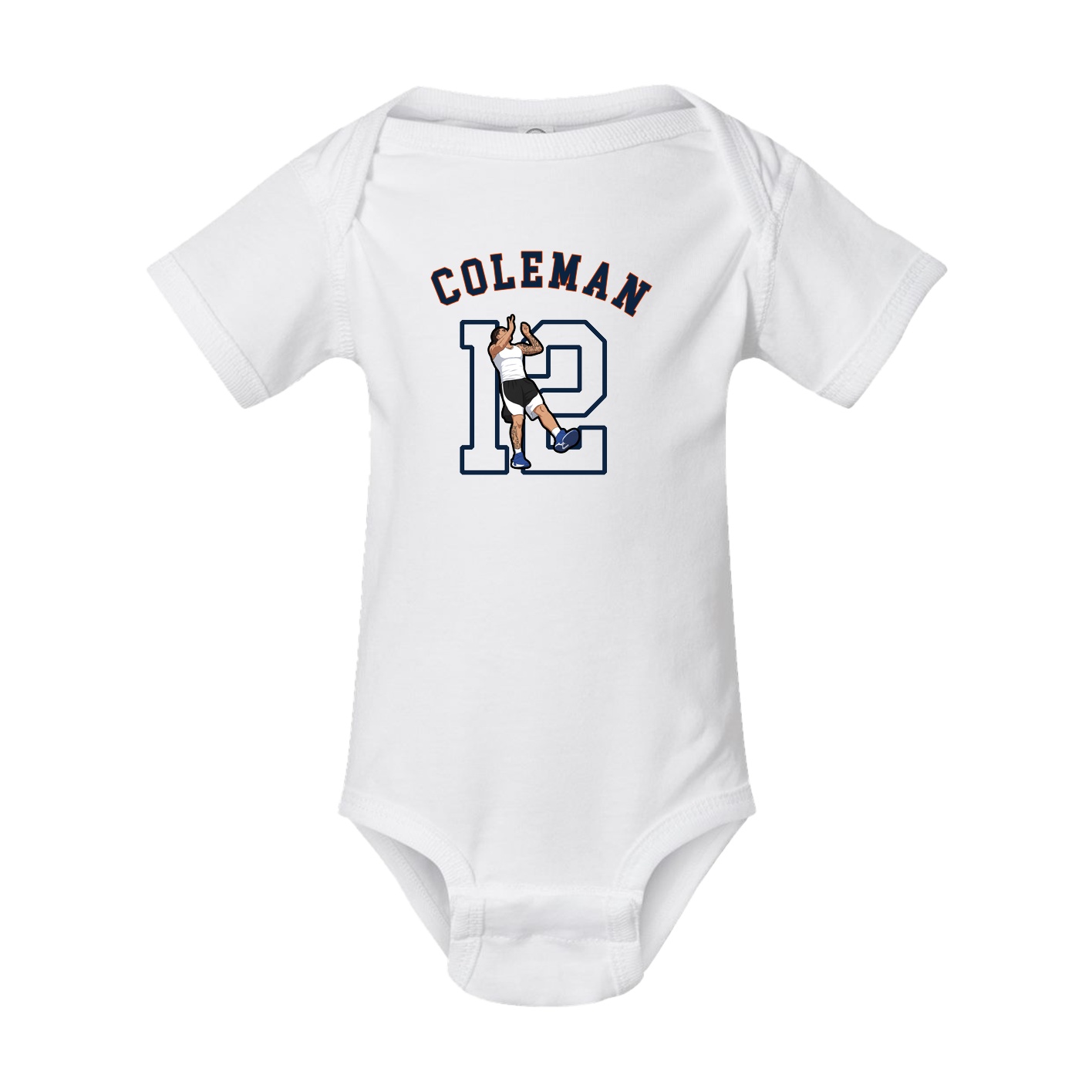Baby Onesie — Shirsey Arch in White