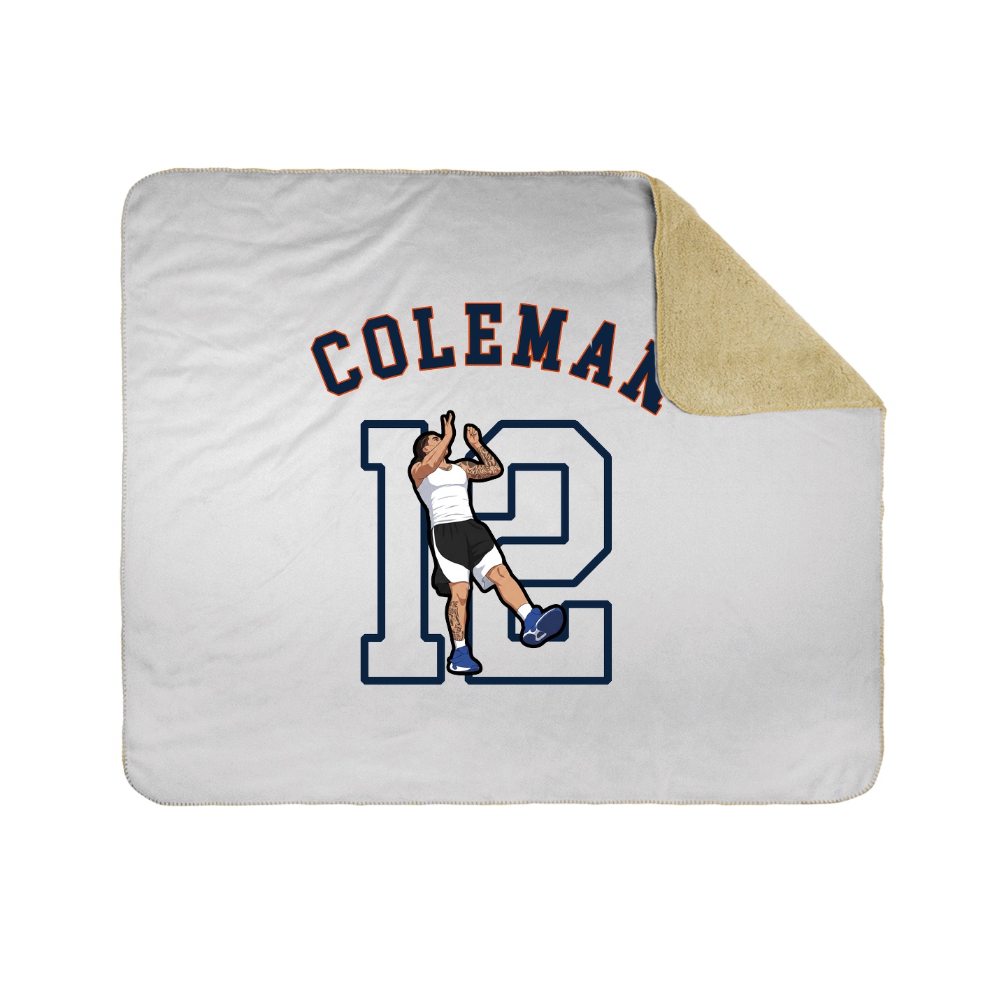 Throw Blanket — Shirsey Arch in White
