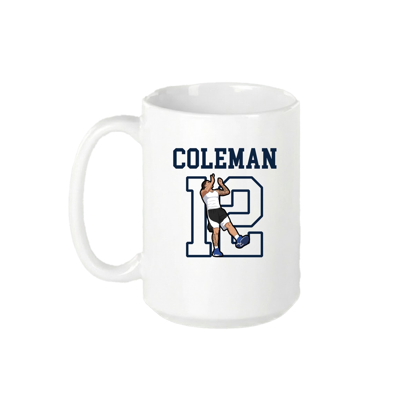 15oz Coffee Mug — Shirsey in White