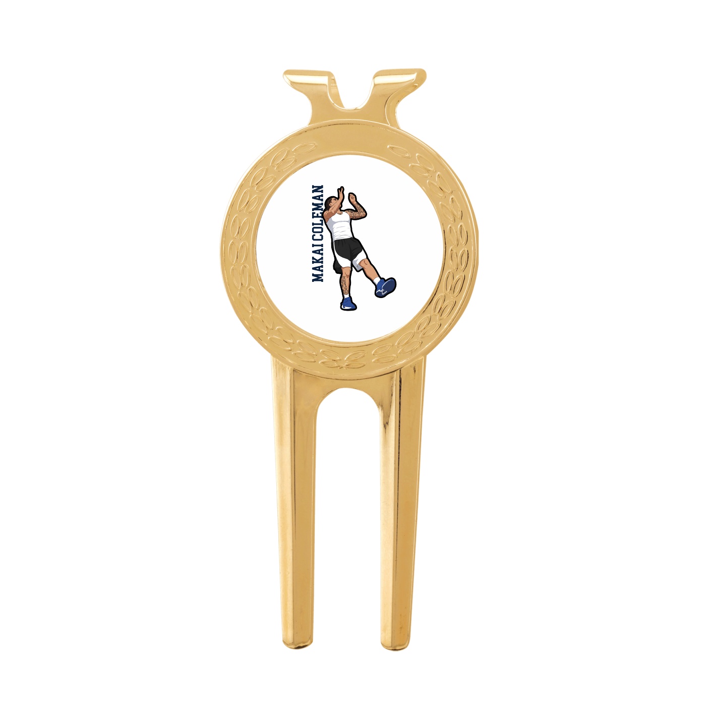 Divot Tool with Ball Marker — Name Vertical in Classic