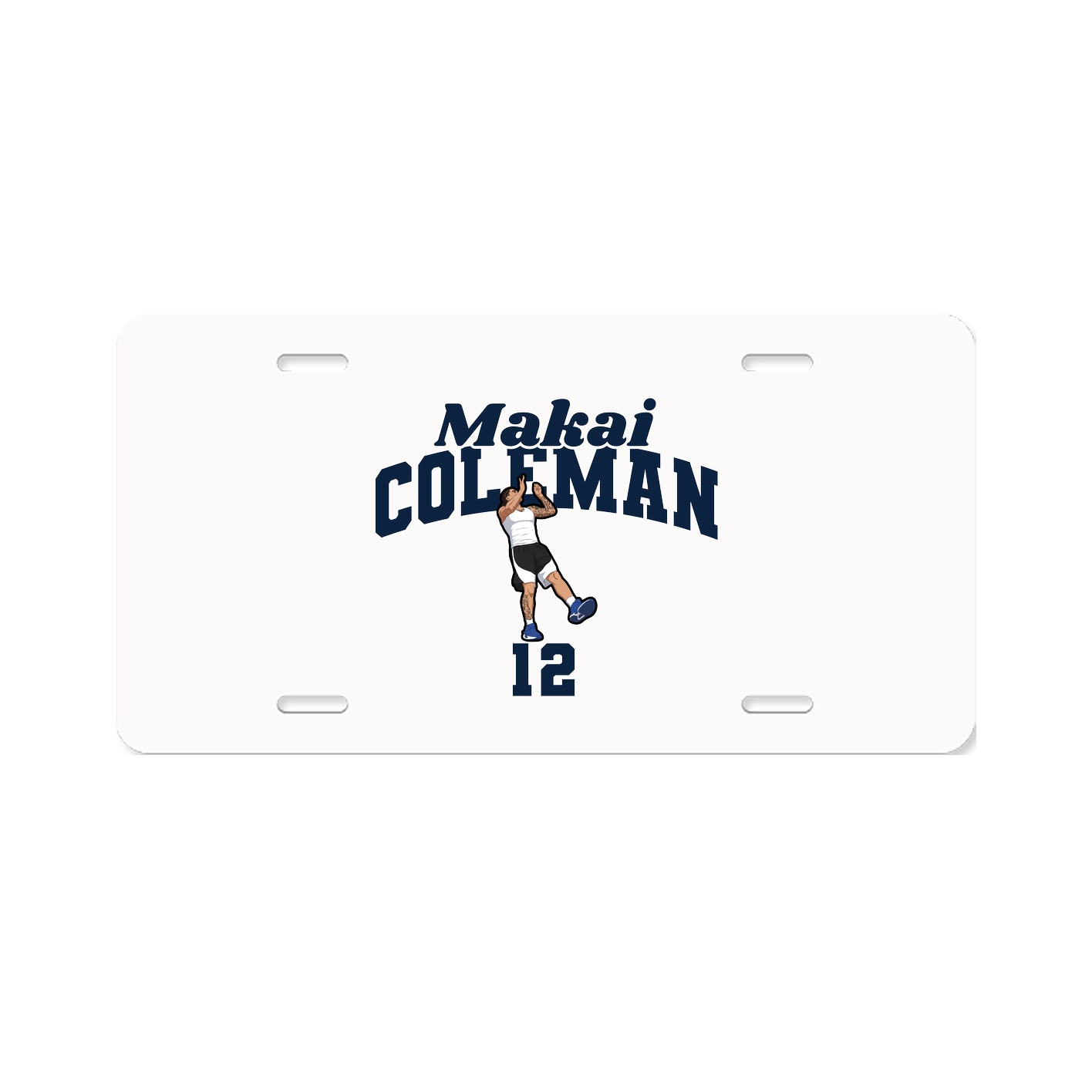 License Plate — Signature Arch in Classic