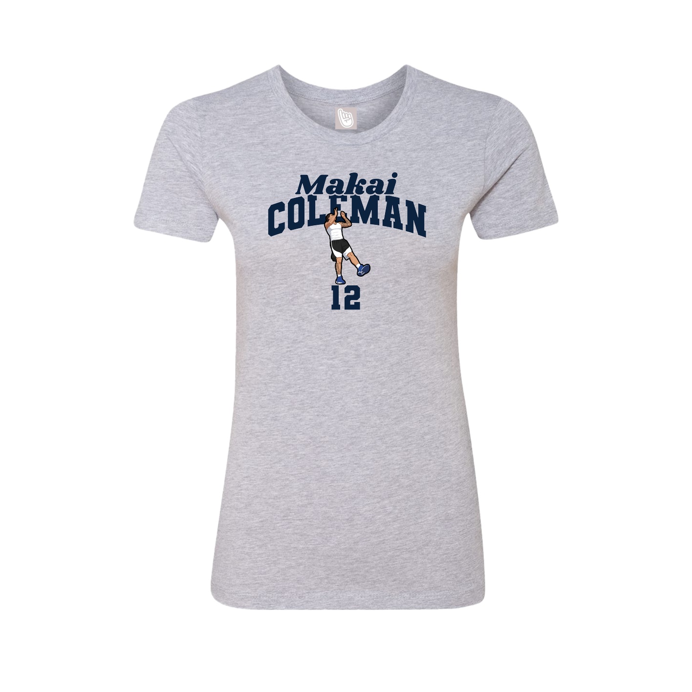 Womens Tee — Signature Arch in Grey