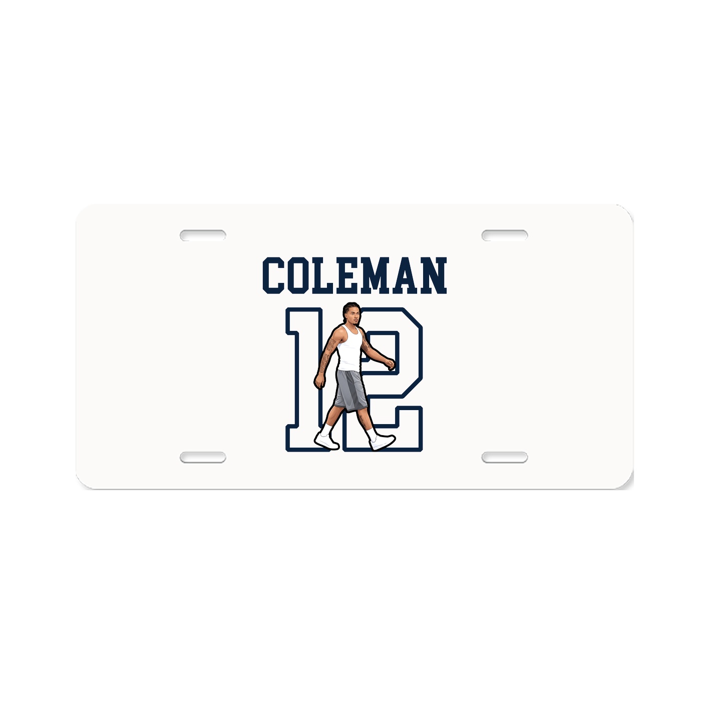 License Plate — Shirsey in Classic