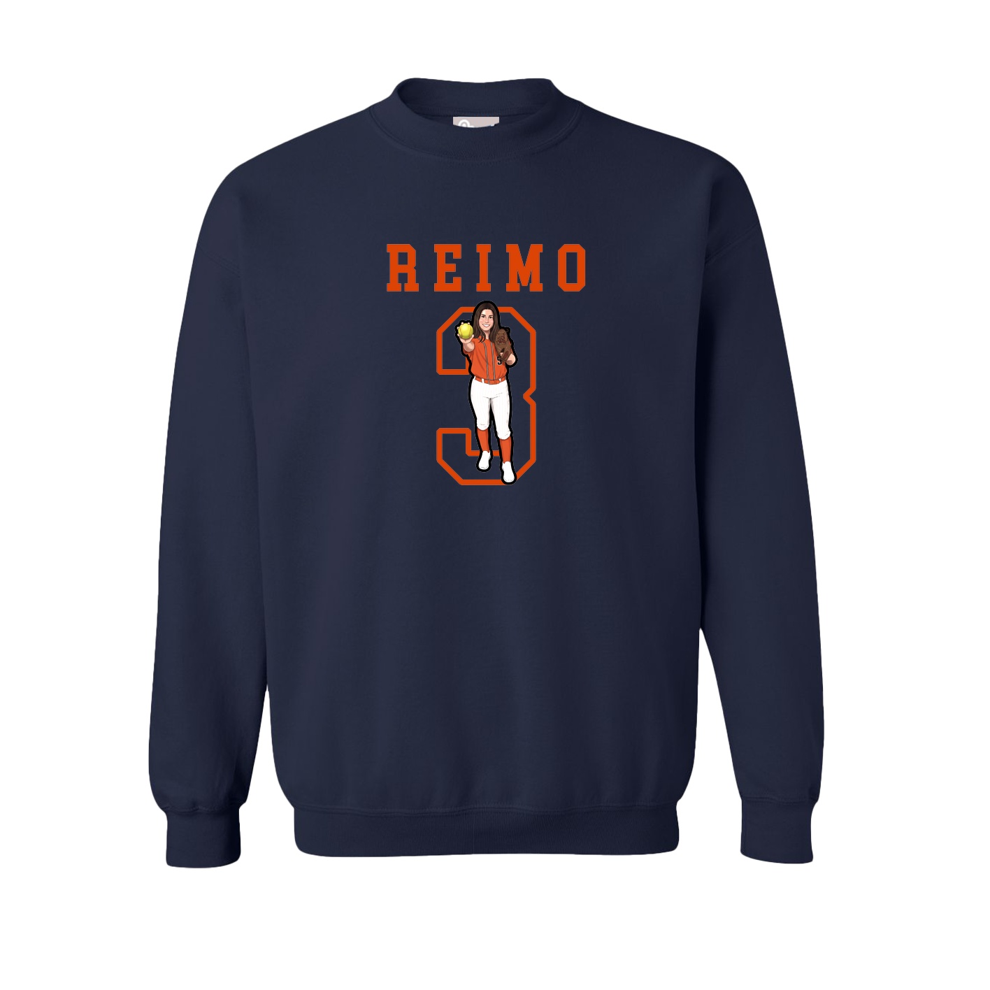 Fleece Crew — Shirsey in Navy