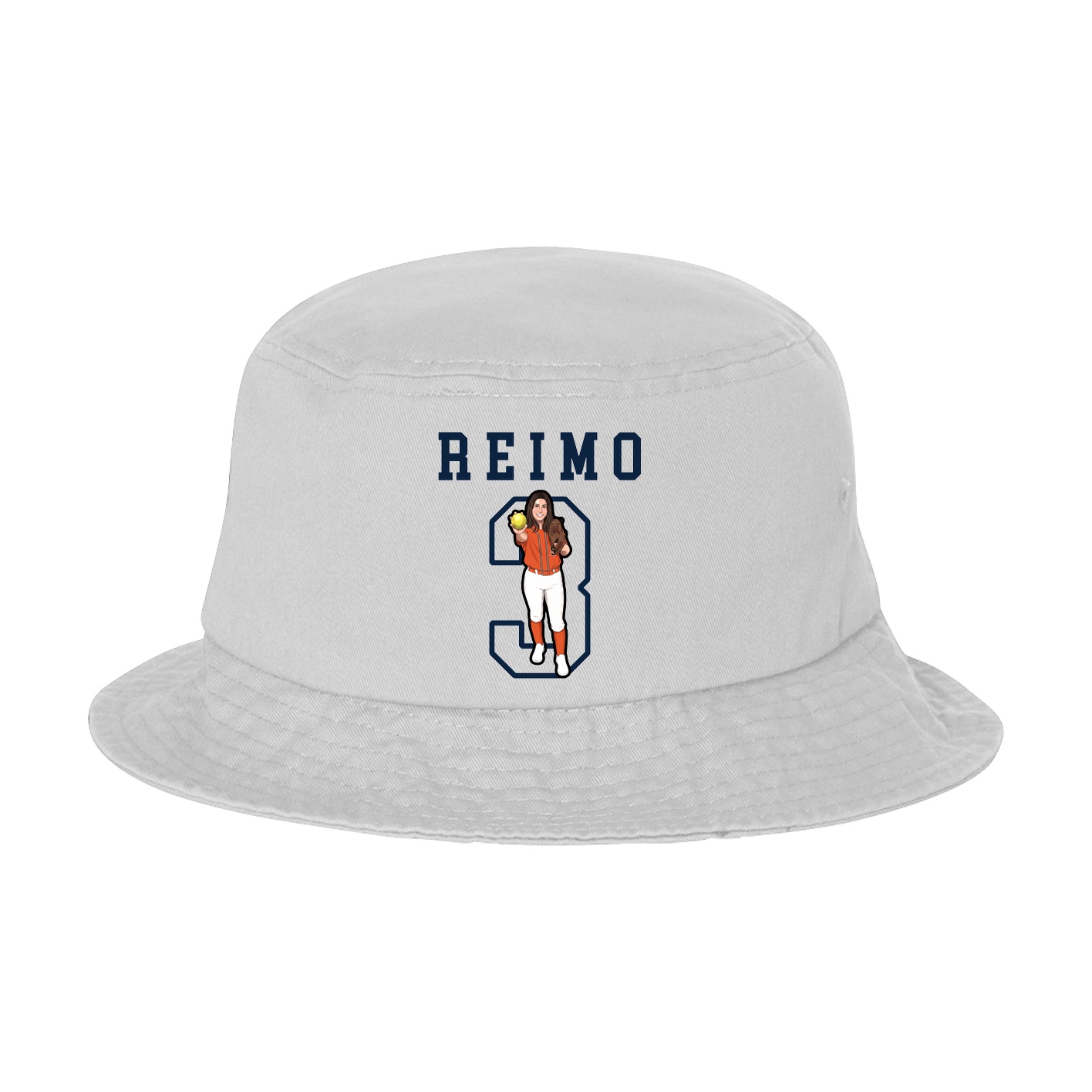Bucket Cap — Shirsey in White