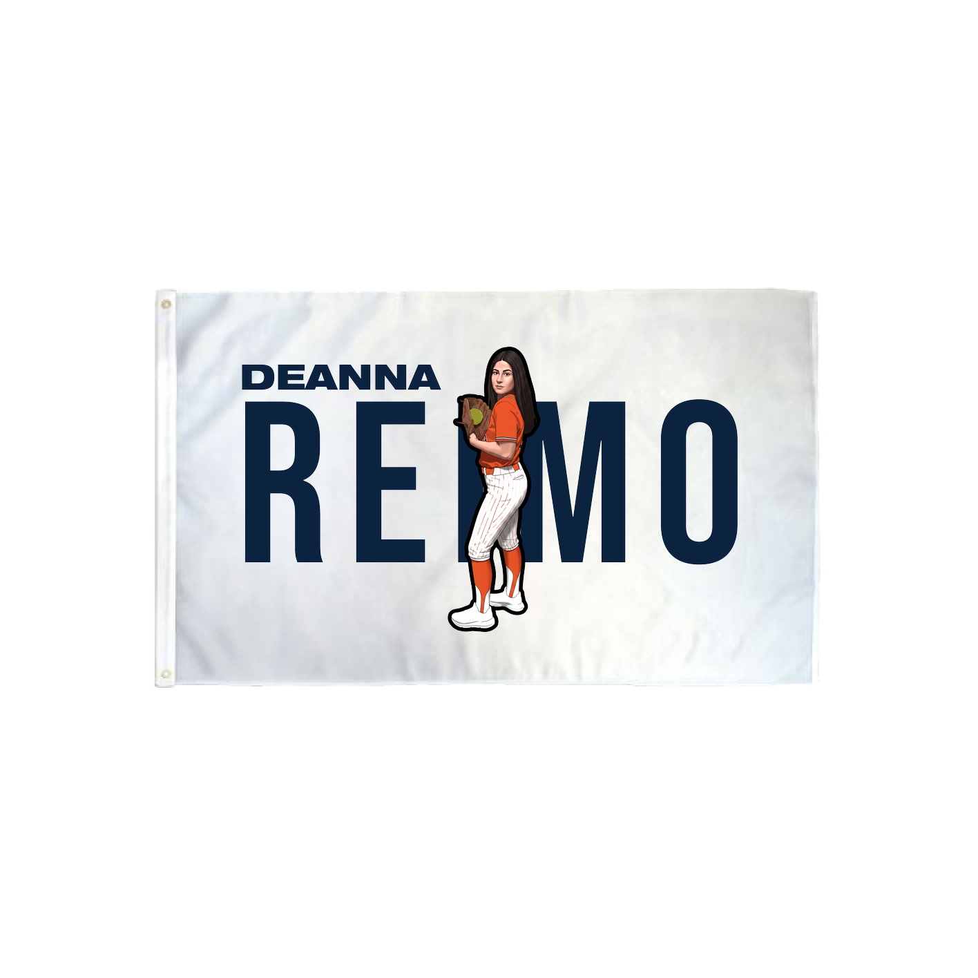 3x5 Flag — Player Name in Classic