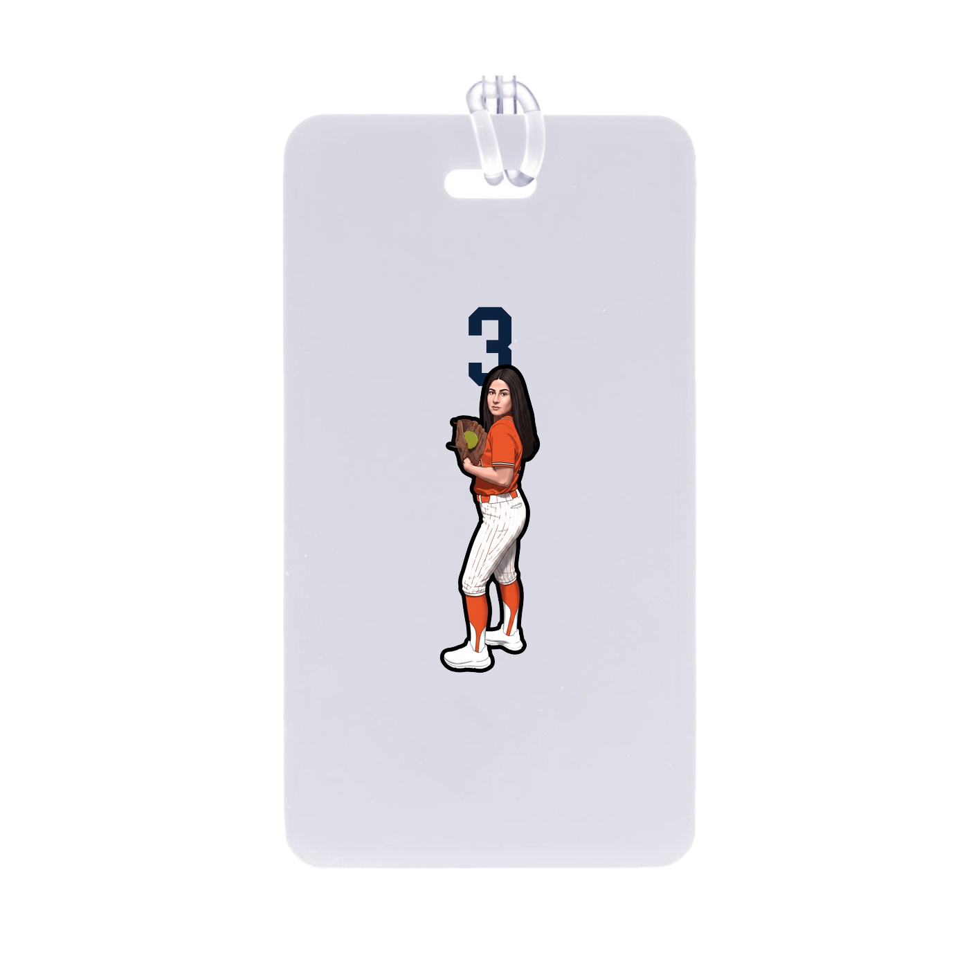 Bag Tag — Number Top in Classic