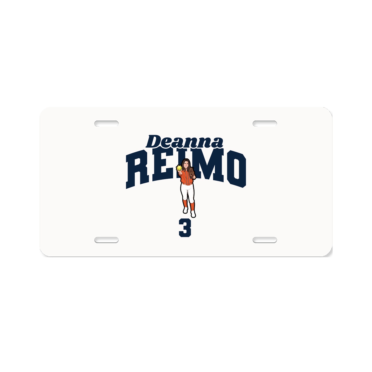 License Plate — Signature Arch in Classic