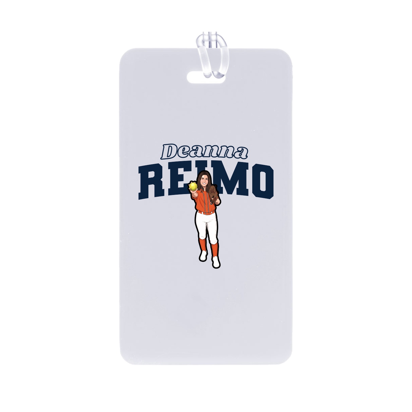 Bag Tag — Name Arch in Classic