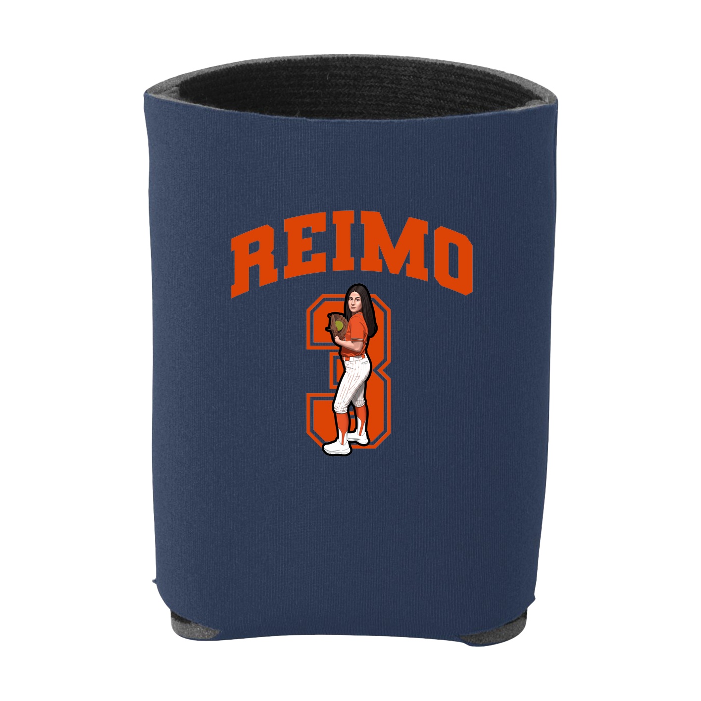 Can Holder — Number in Navy