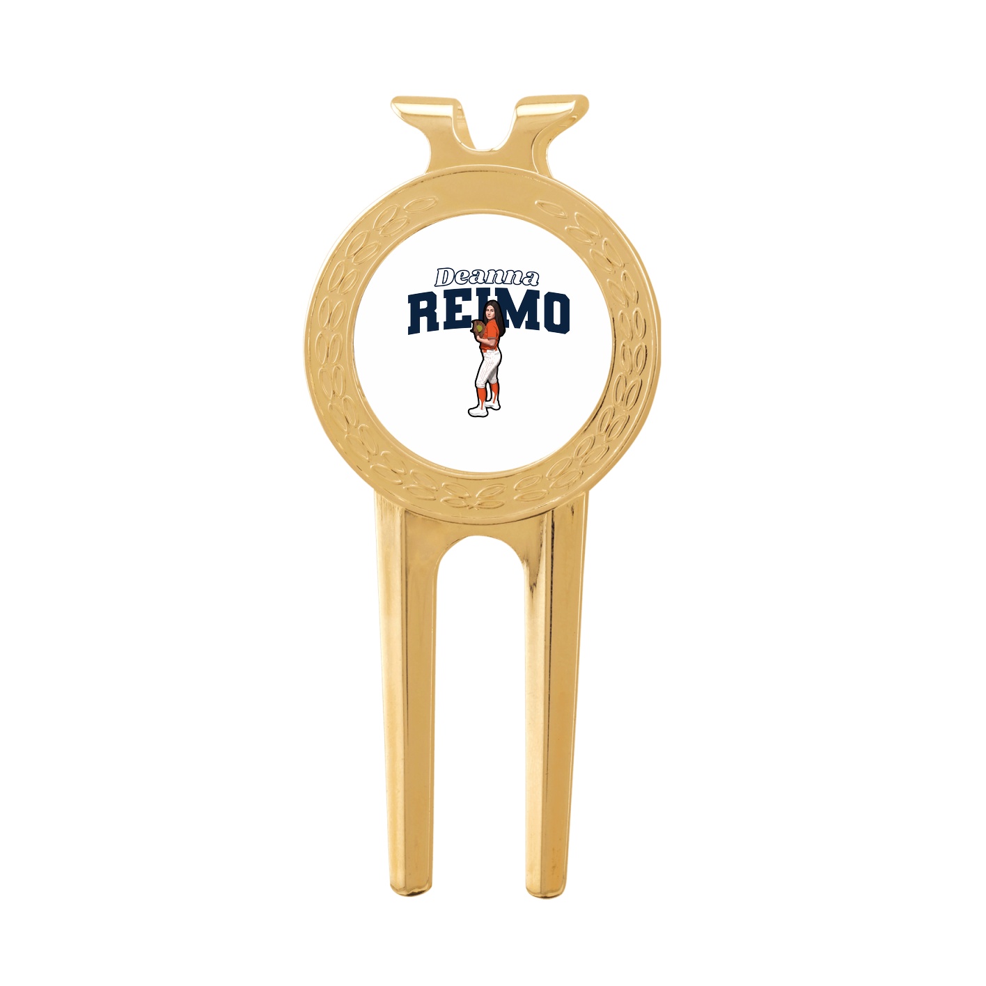 Divot Tool with Ball Marker — Name Arch in Classic