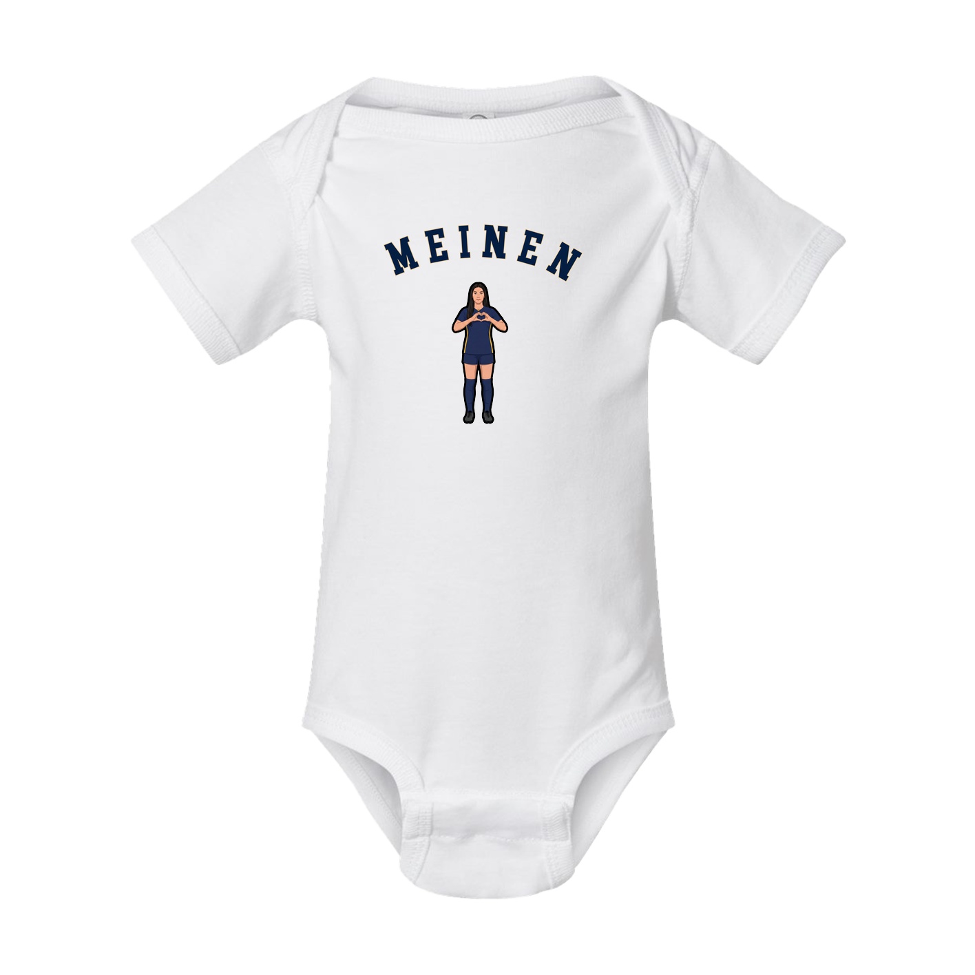 Baby Onesie — Shirsey Arch in White