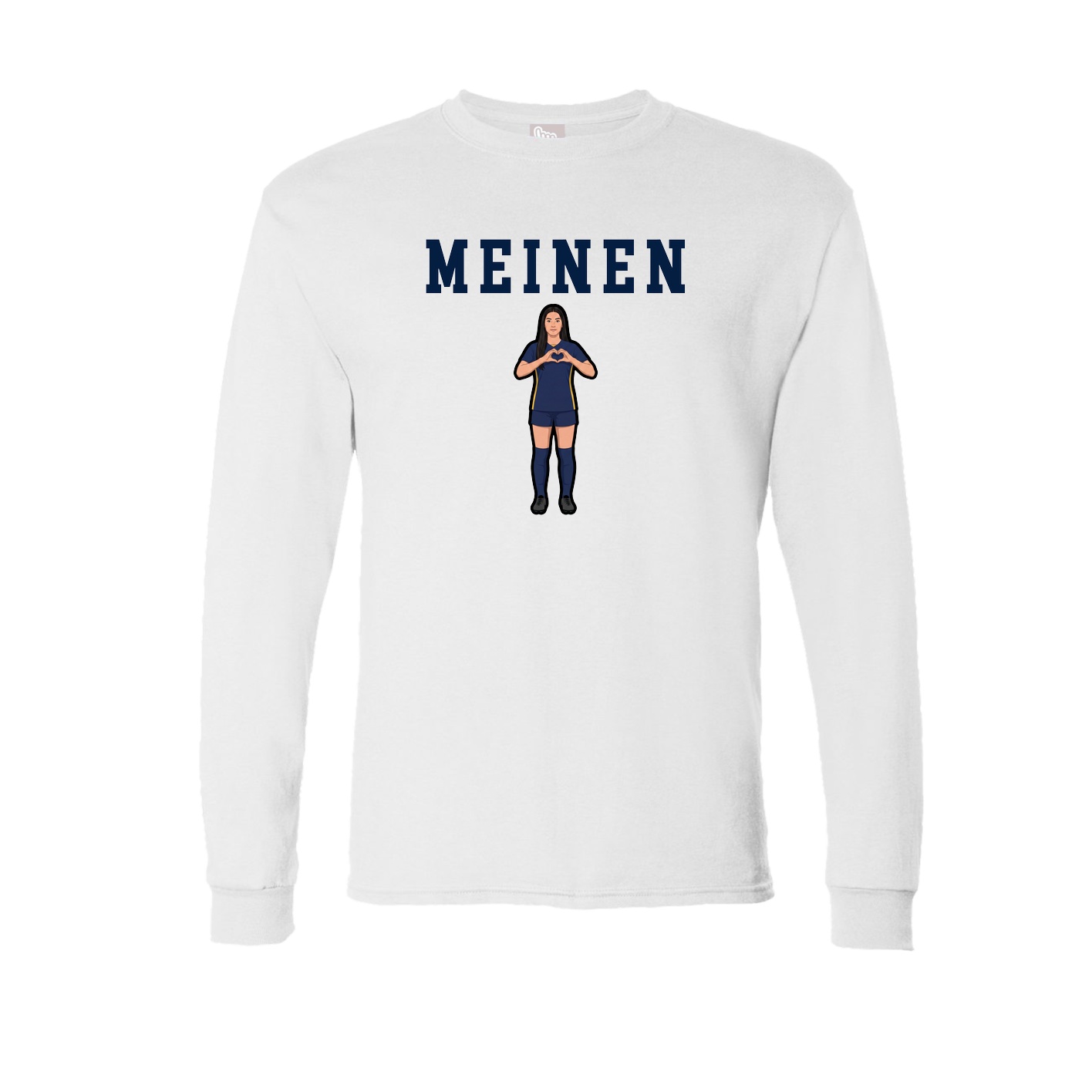 Long Sleeve Tee — Shirsey in White