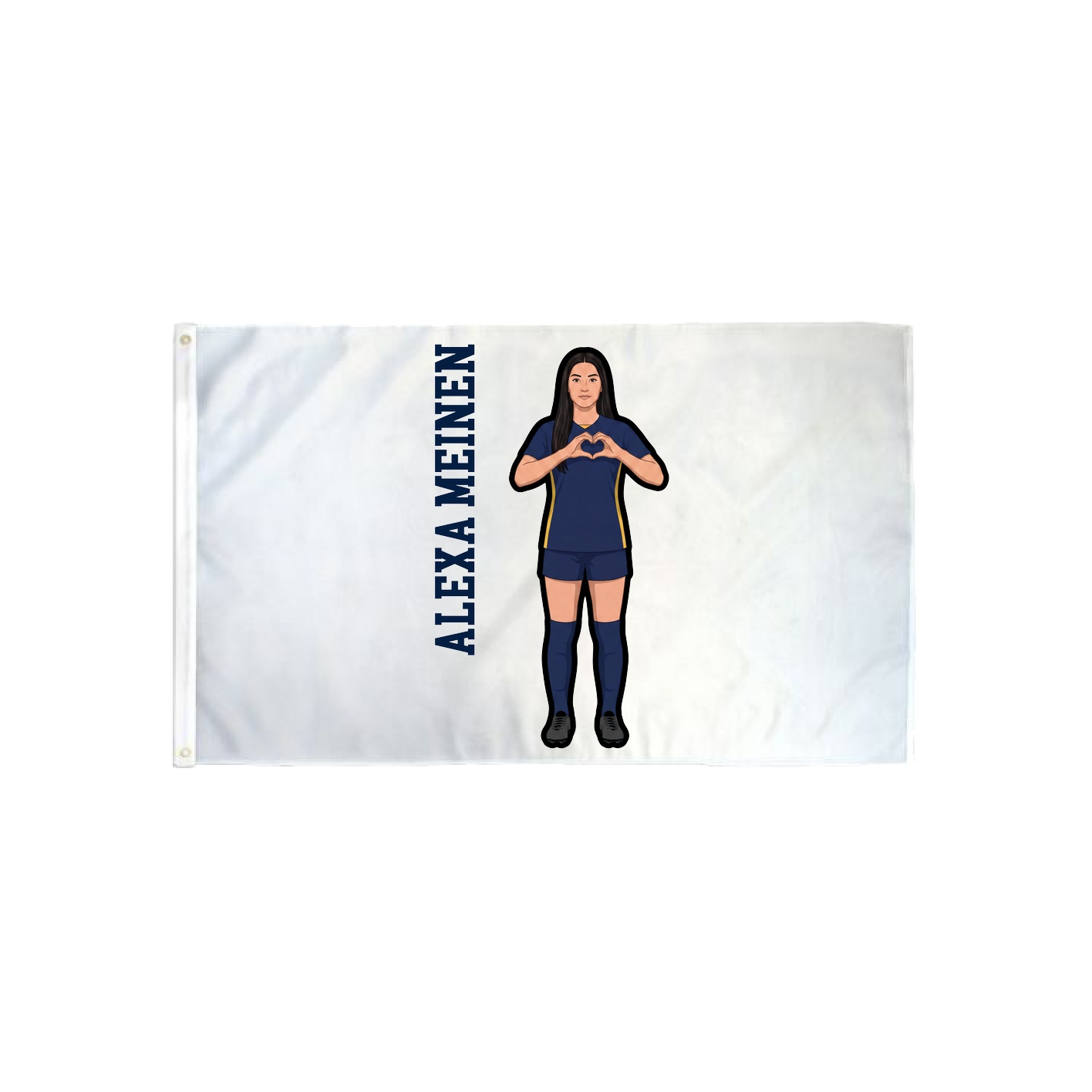 3x5 Flag — Name Vertical in Classic