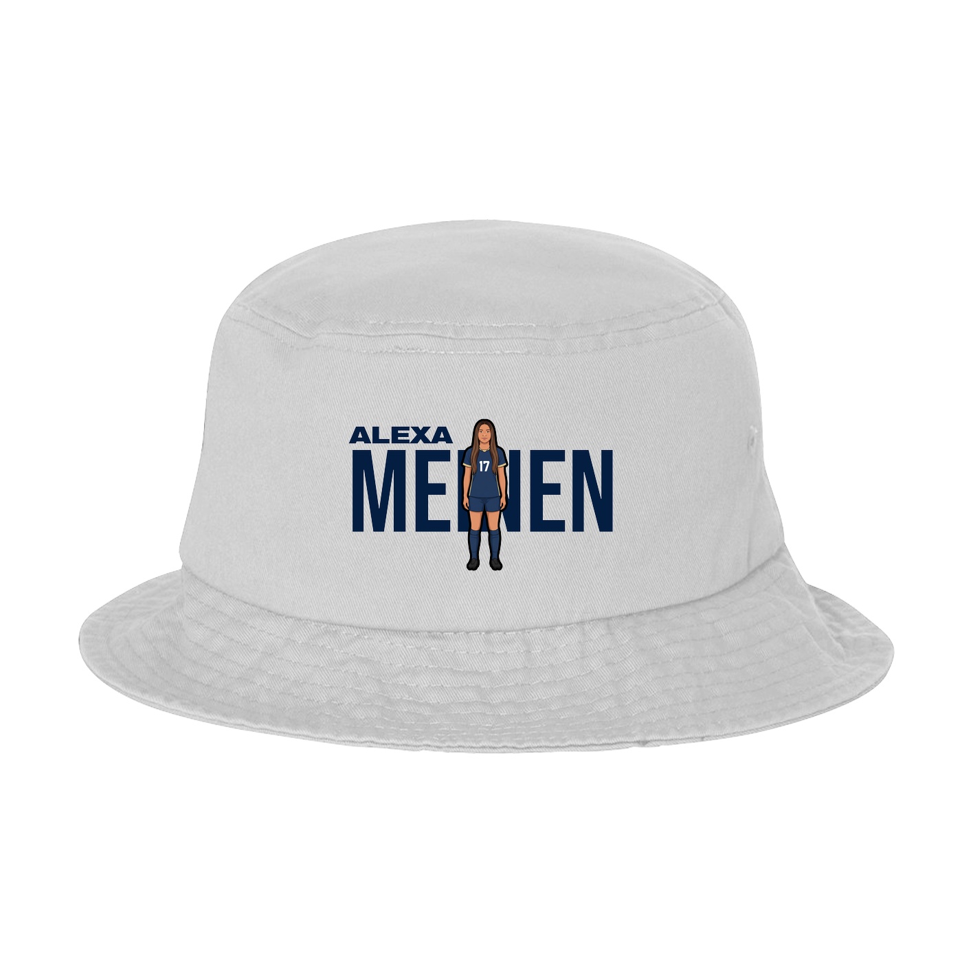 Bucket Cap — Player Name in White