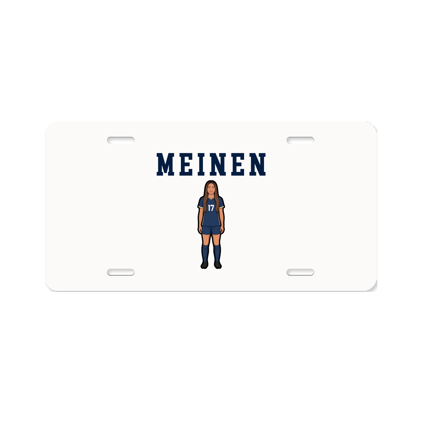License Plate — Shirsey in Classic
