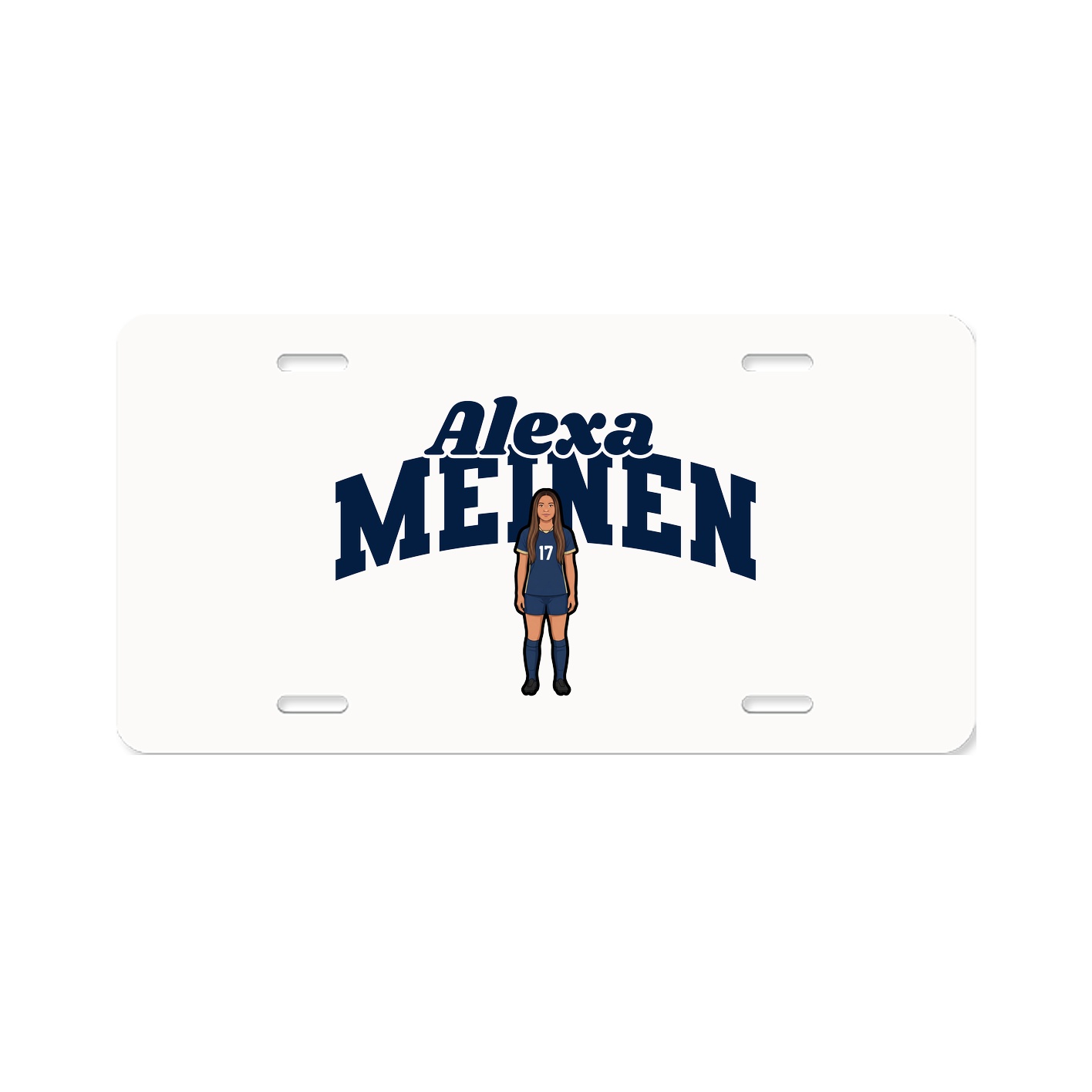 License Plate — Signature Arch in Classic