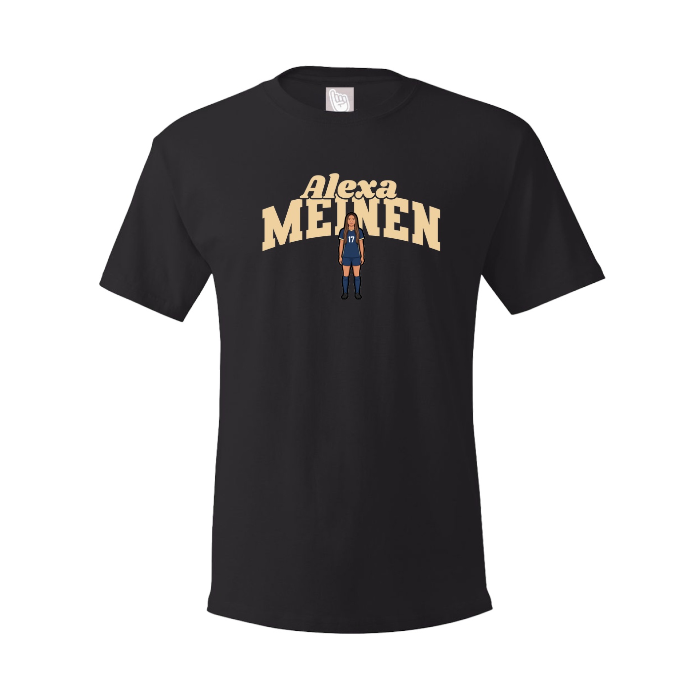 Youth Tee — Signature Arch in Black