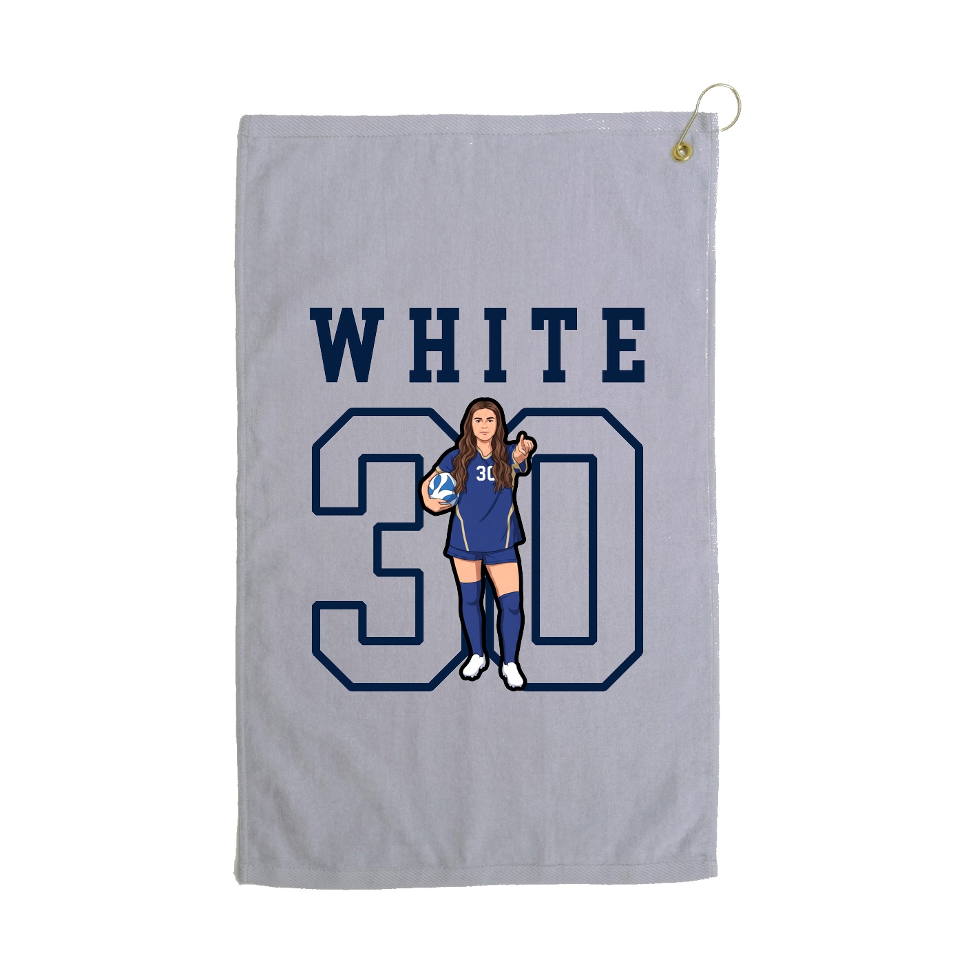 Golf Towel — Shirsey in Grey