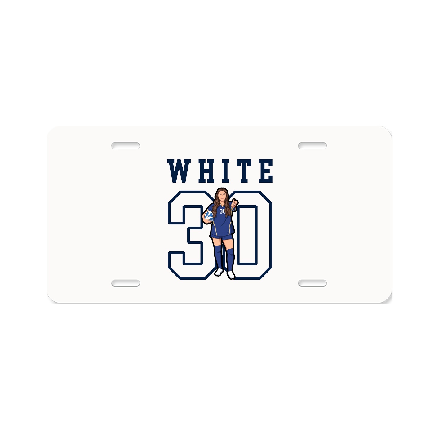 License Plate — Shirsey in Classic