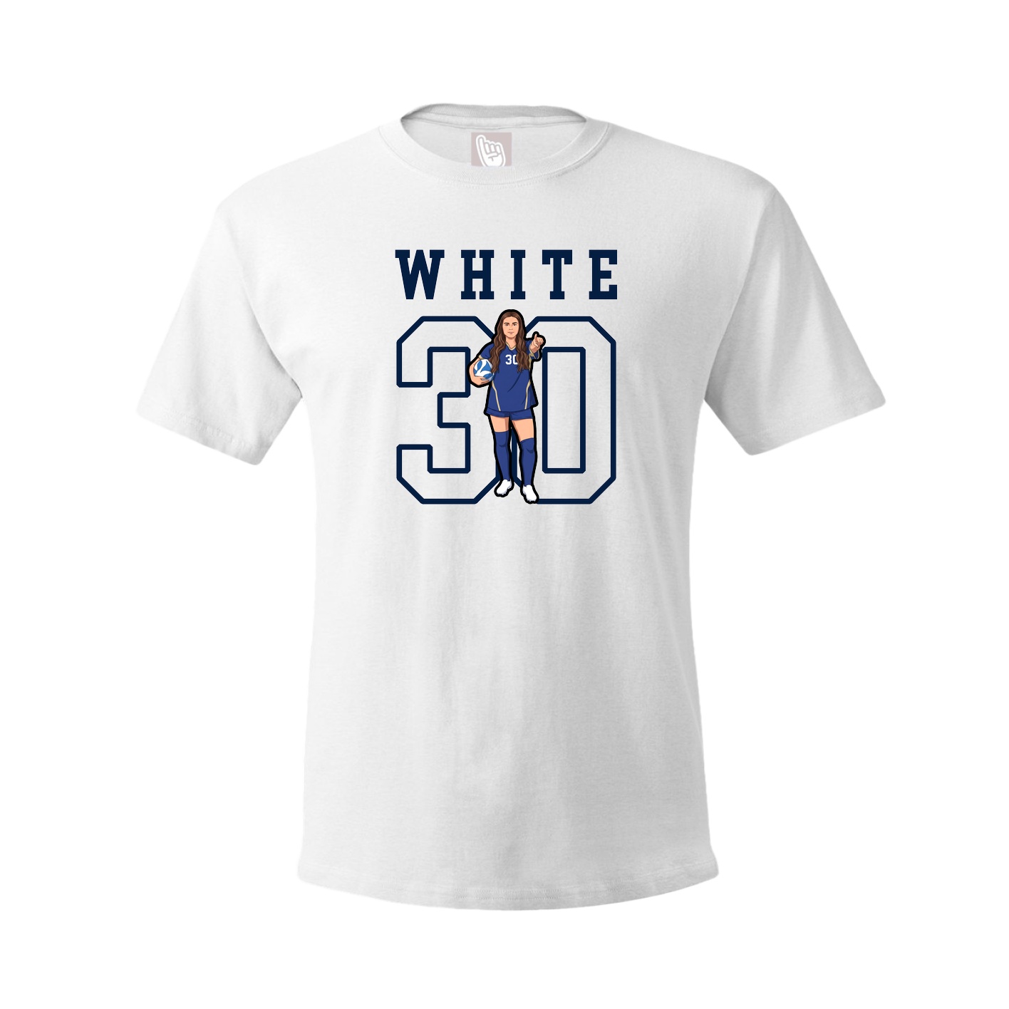 Youth Tee — Shirsey in White