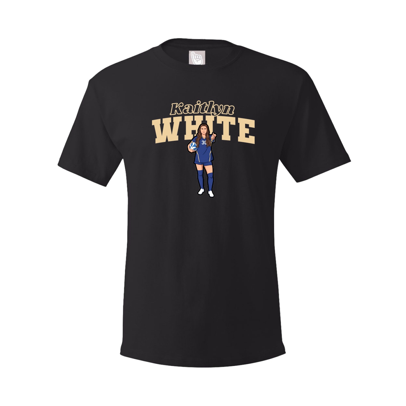 Tee — Name Arch in Black