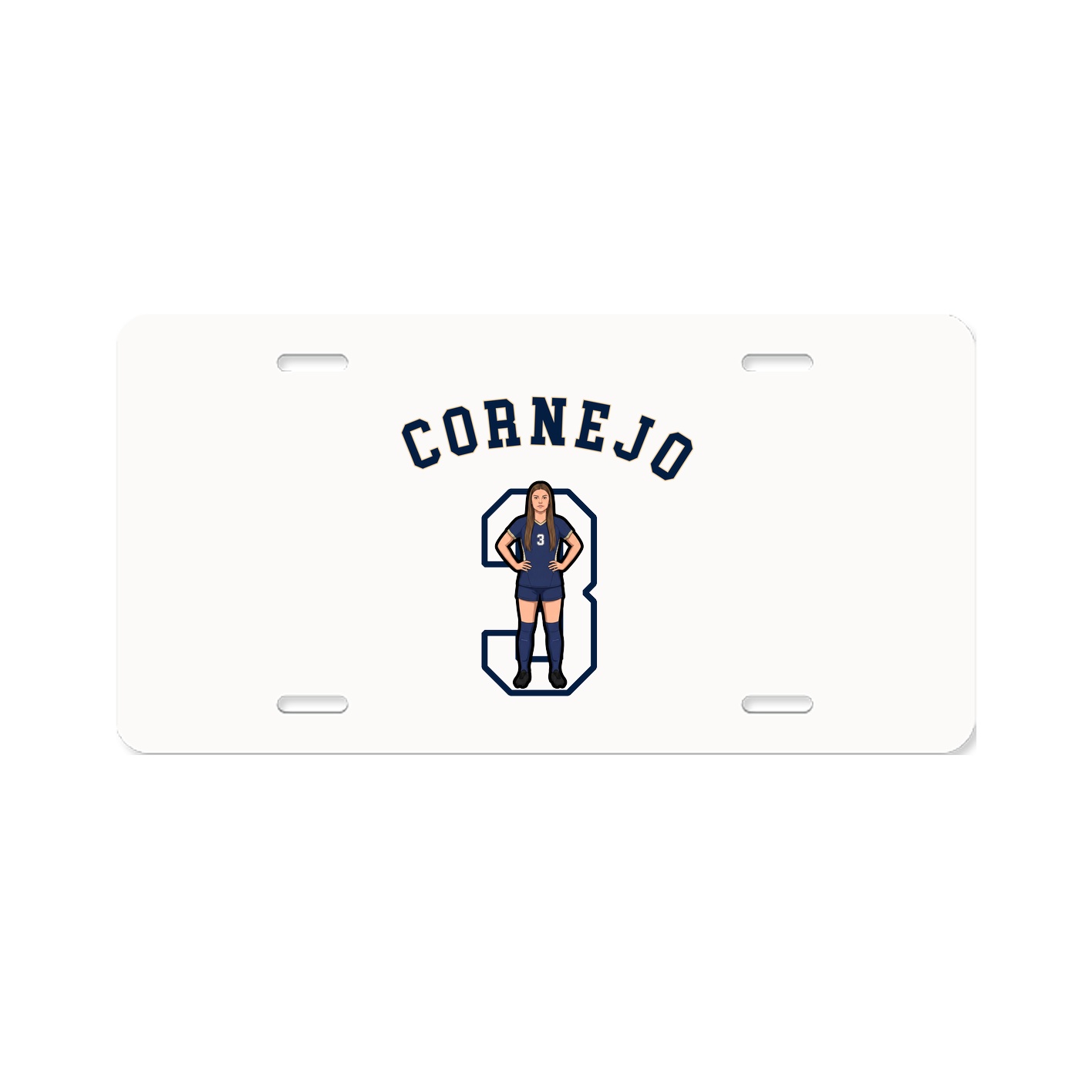 License Plate — Shirsey Arch in Classic