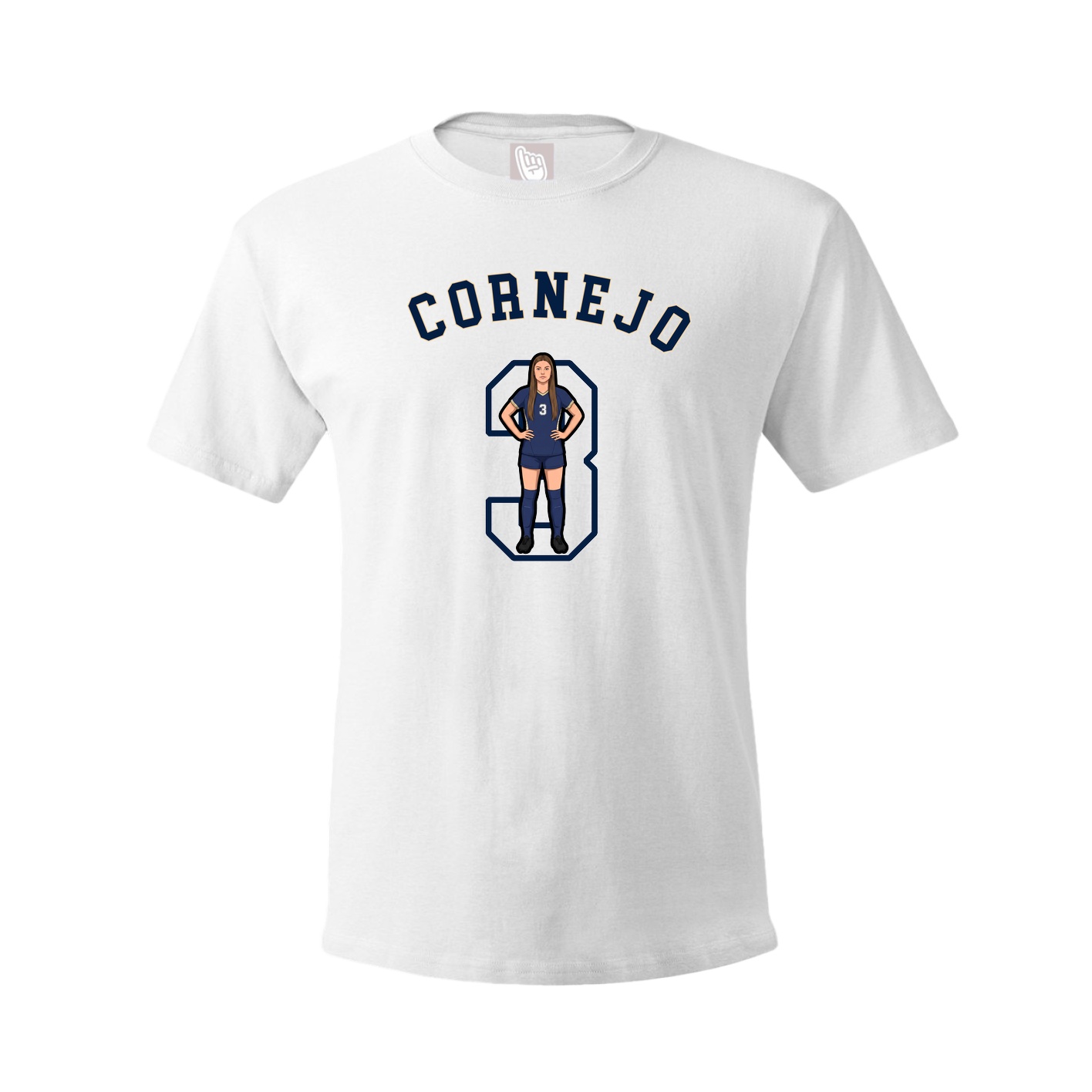 Youth Tee — Shirsey Arch in White
