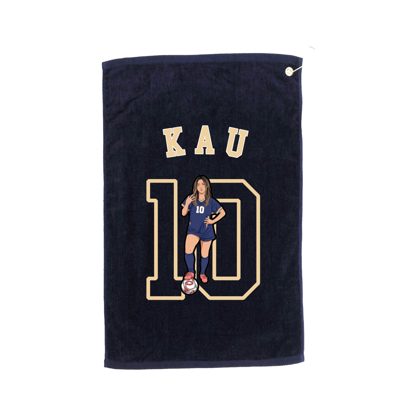 Golf Towel — Shirsey Arch in Navy