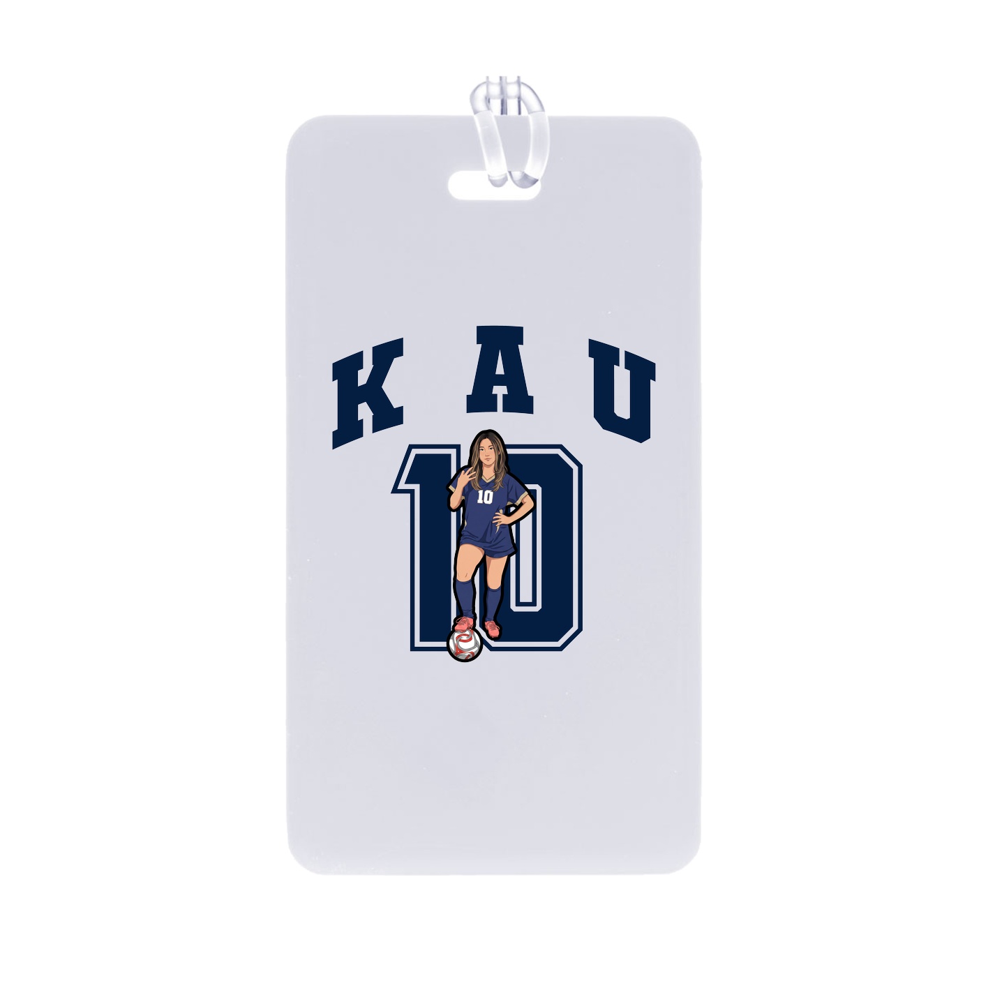 Bag Tag — Number in Classic