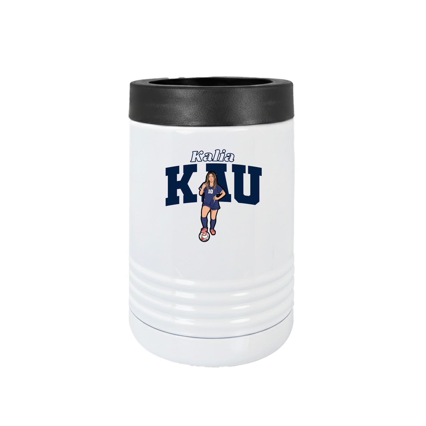 Beverage Holder — Name Arch in White