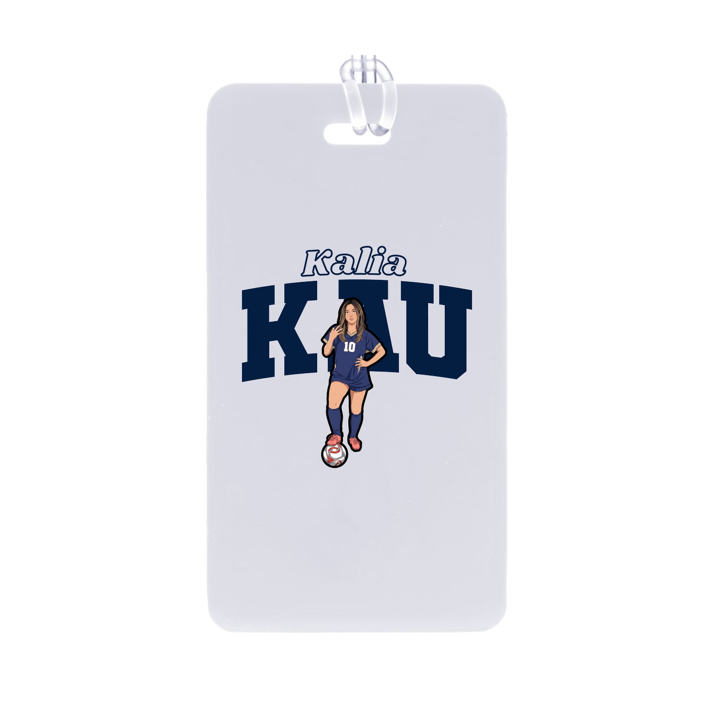 Bag Tag — Name Arch in Classic