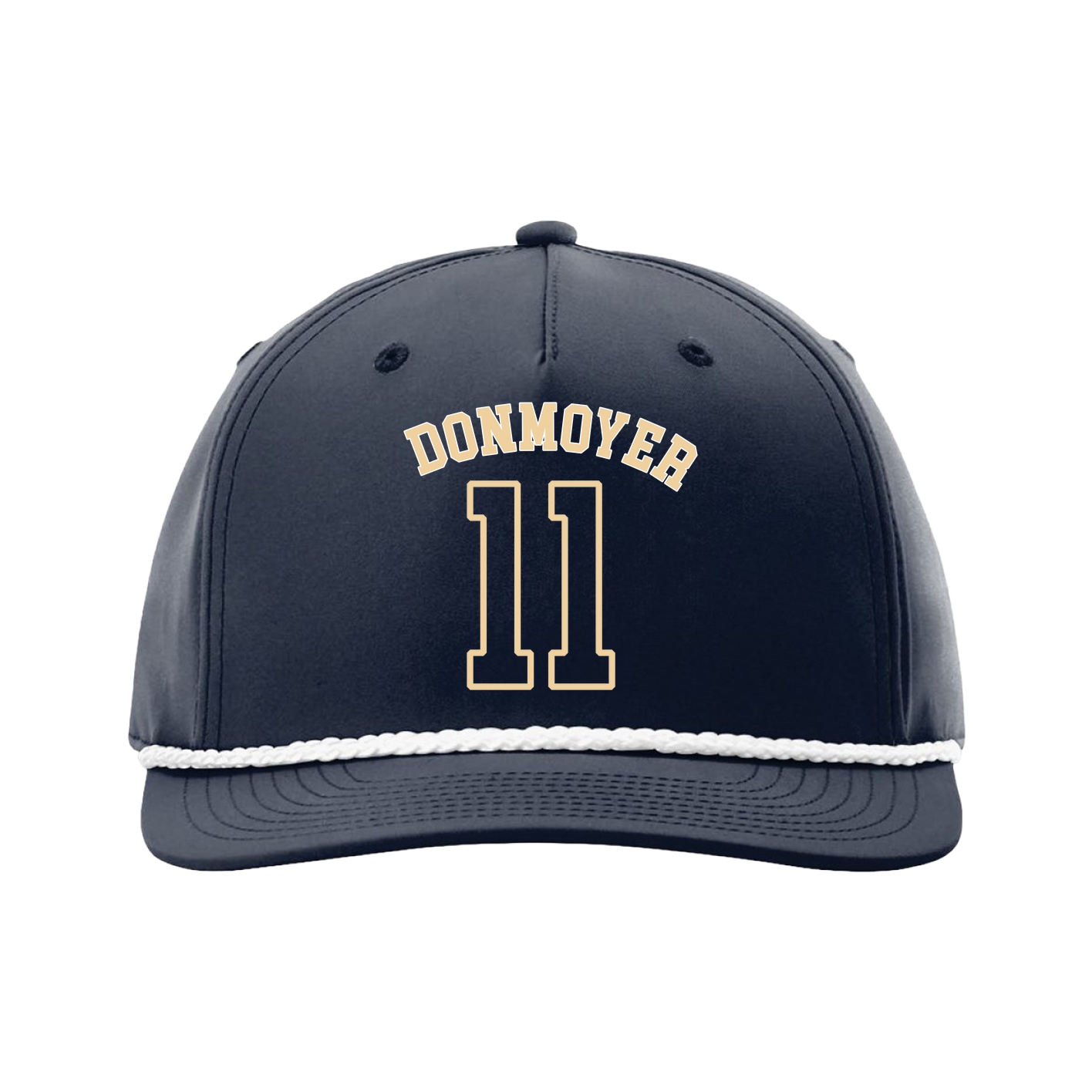 Five-Panel Classic Rope Cap — Shirsey Arch in Navy