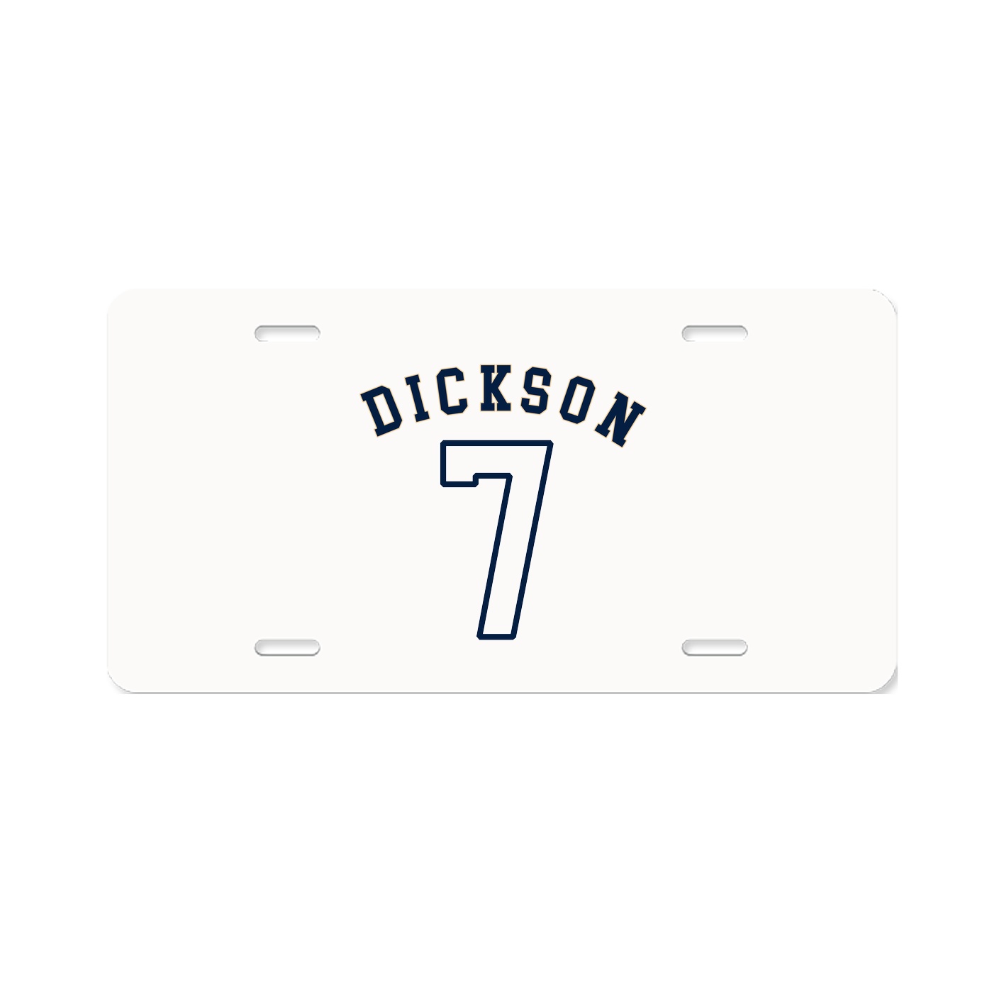 License Plate — Shirsey Arch in Classic