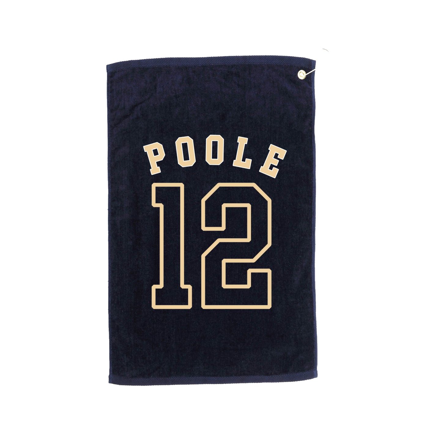 Golf Towel — Shirsey Arch in Navy