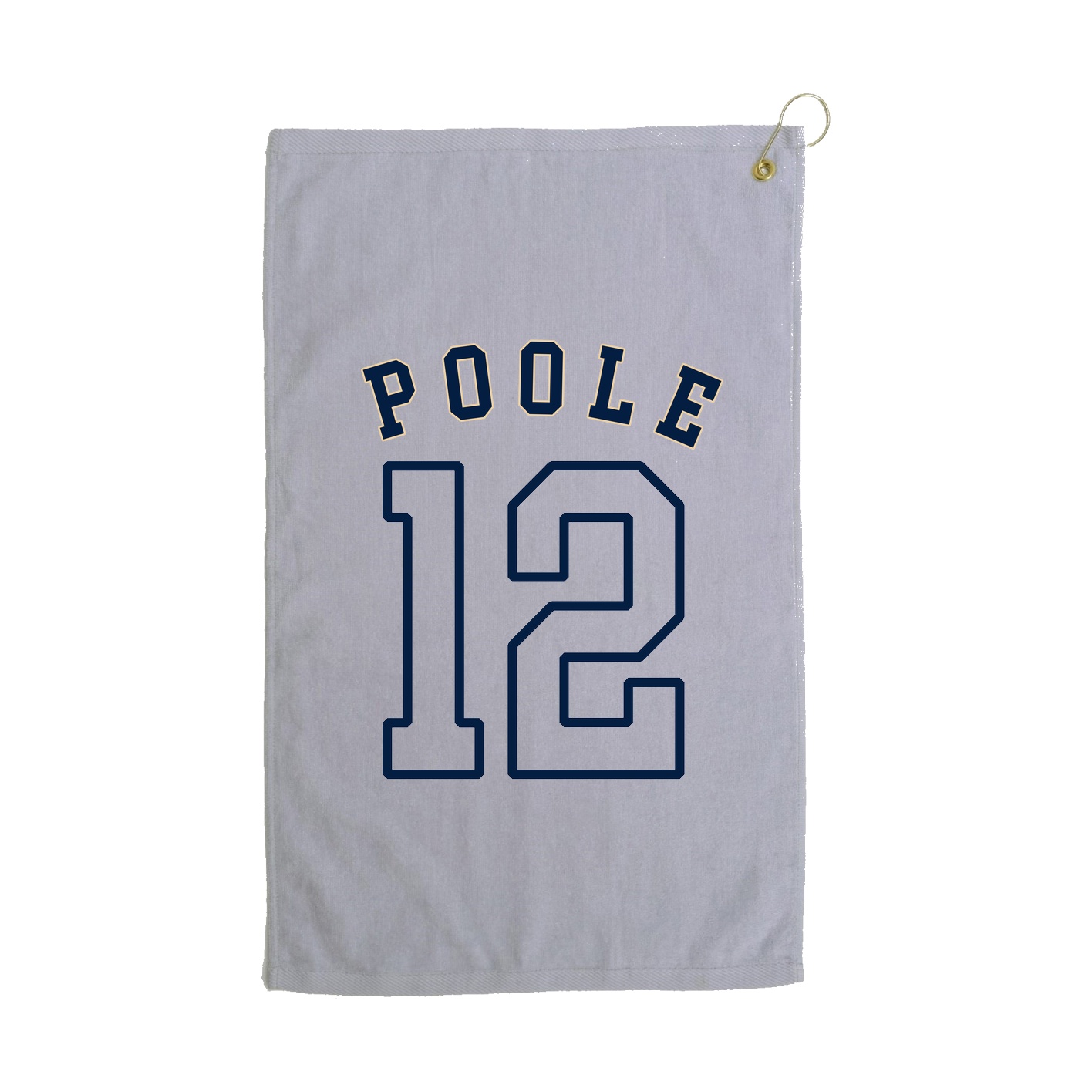 Golf Towel — Shirsey Arch in Grey