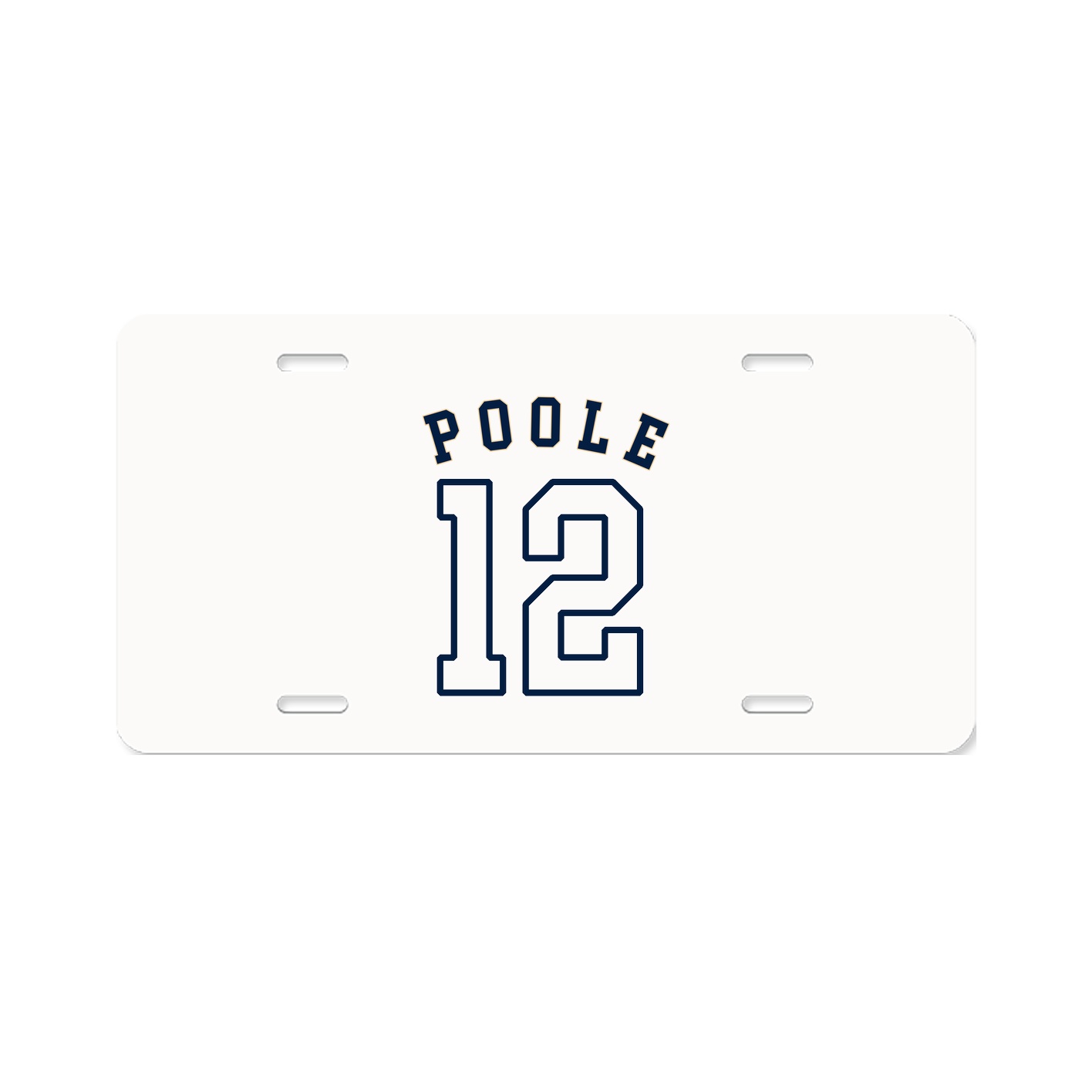 License Plate — Shirsey Arch in Classic
