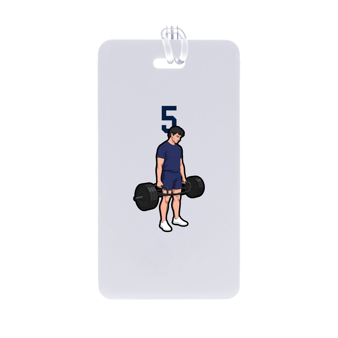 Bag Tag — Number Top in Classic