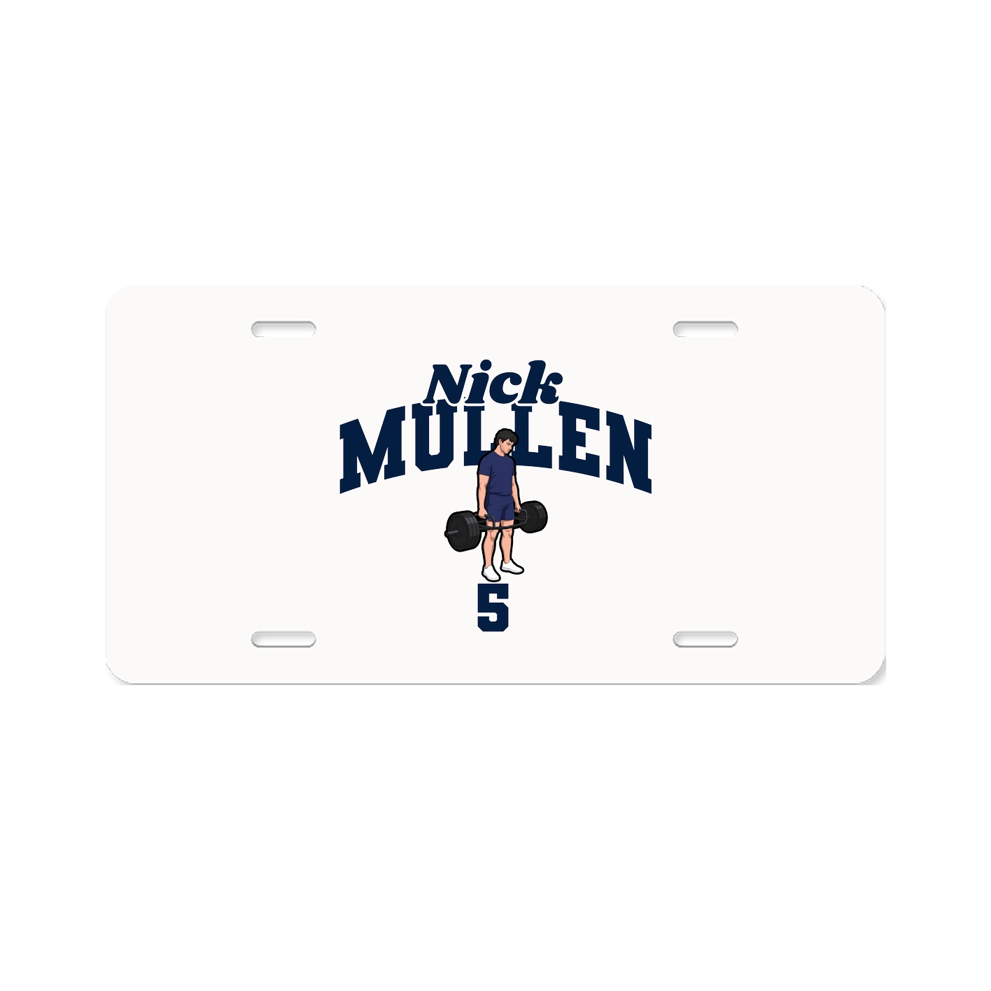 License Plate — Signature Arch in Classic