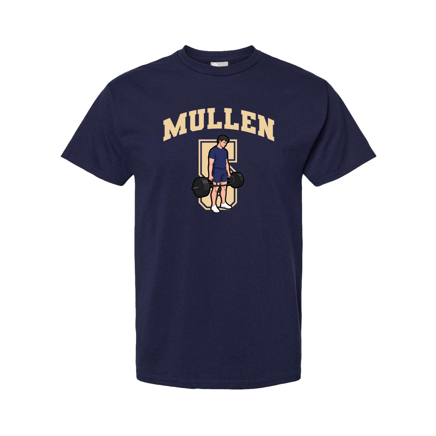 Tee — Number in Navy