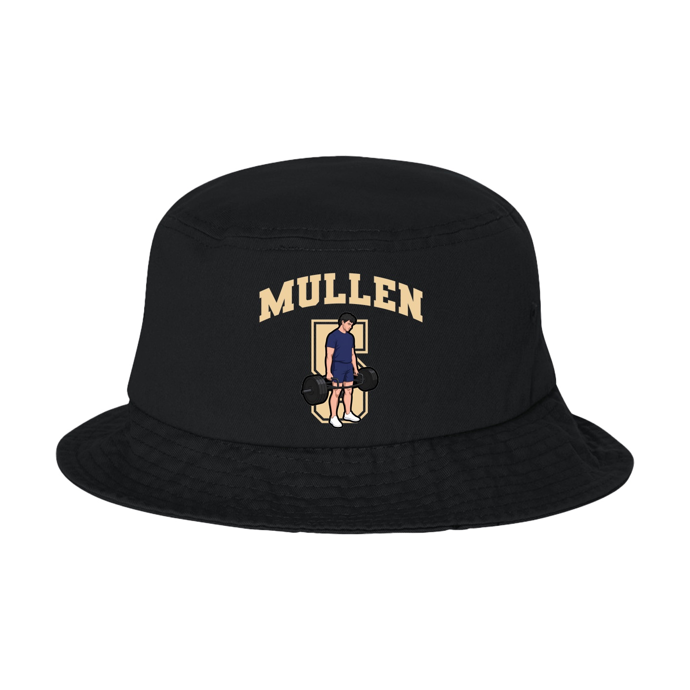 Bucket Cap — Number in Black