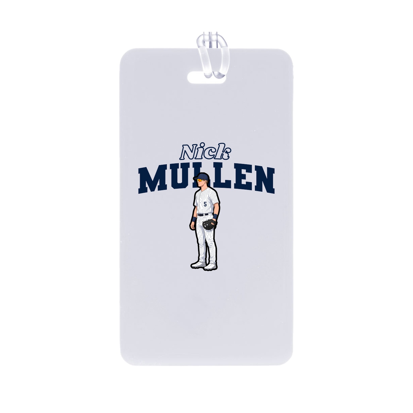 Bag Tag — Name Arch in Classic