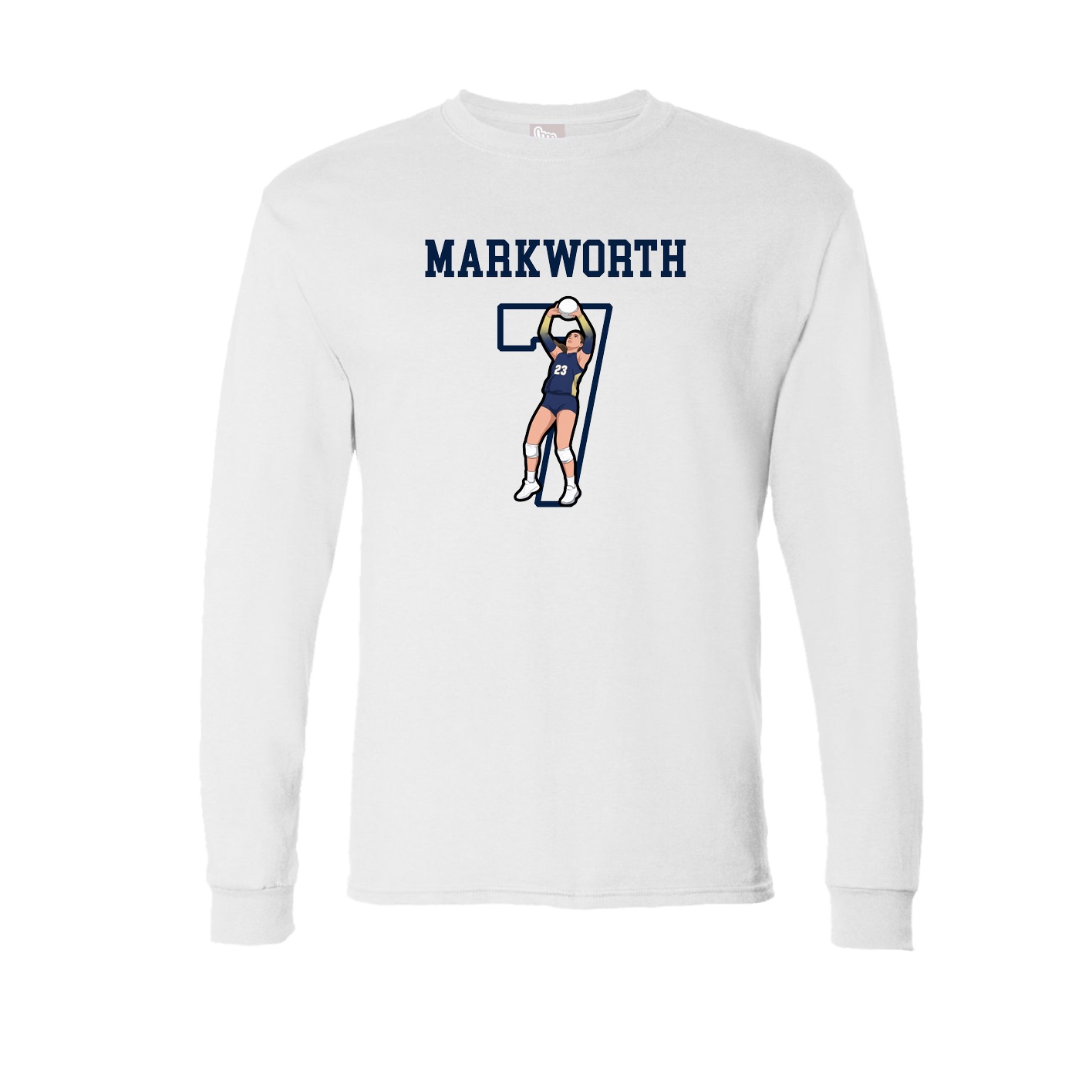 Long Sleeve Tee — Shirsey in White