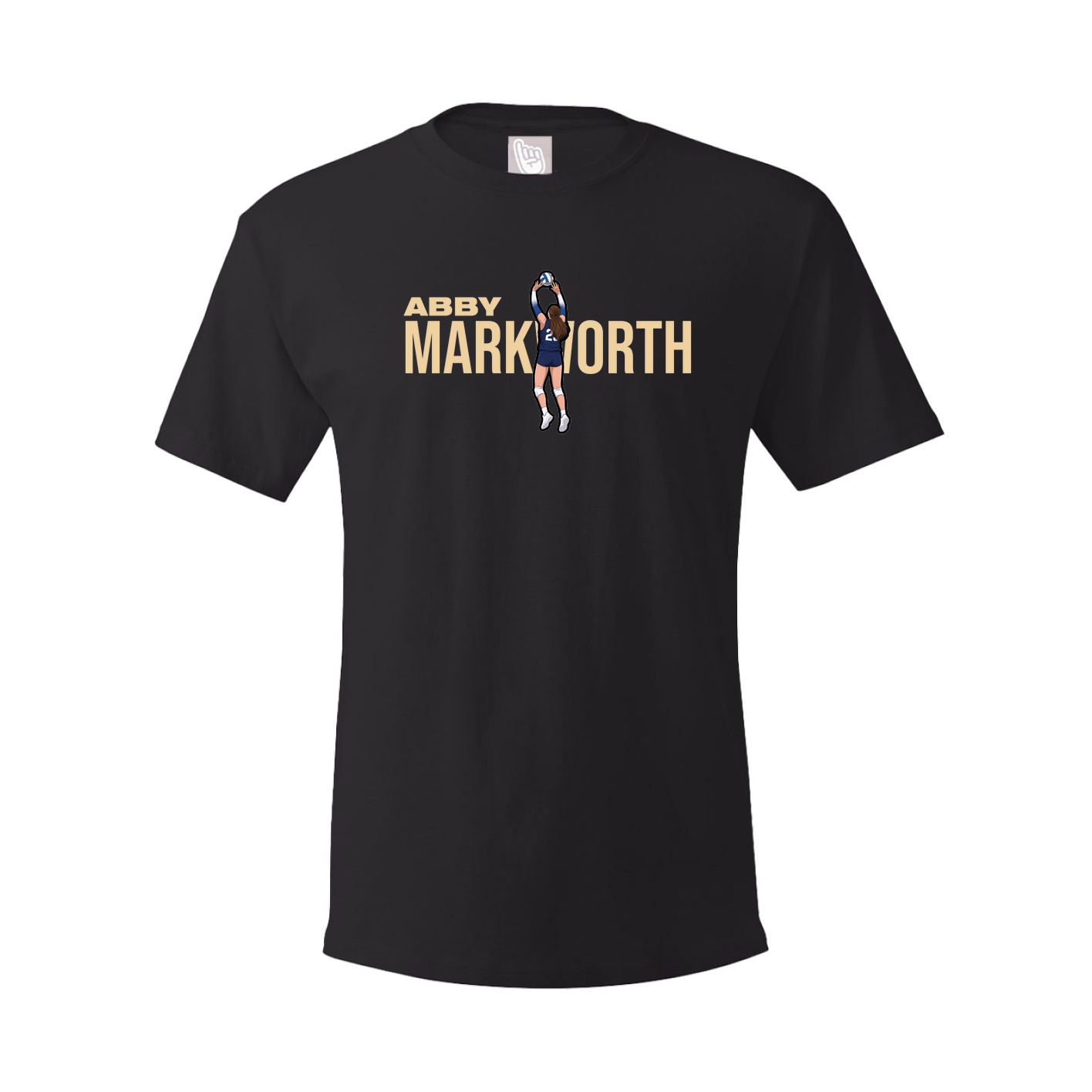 Youth Tee — Player Name in Black