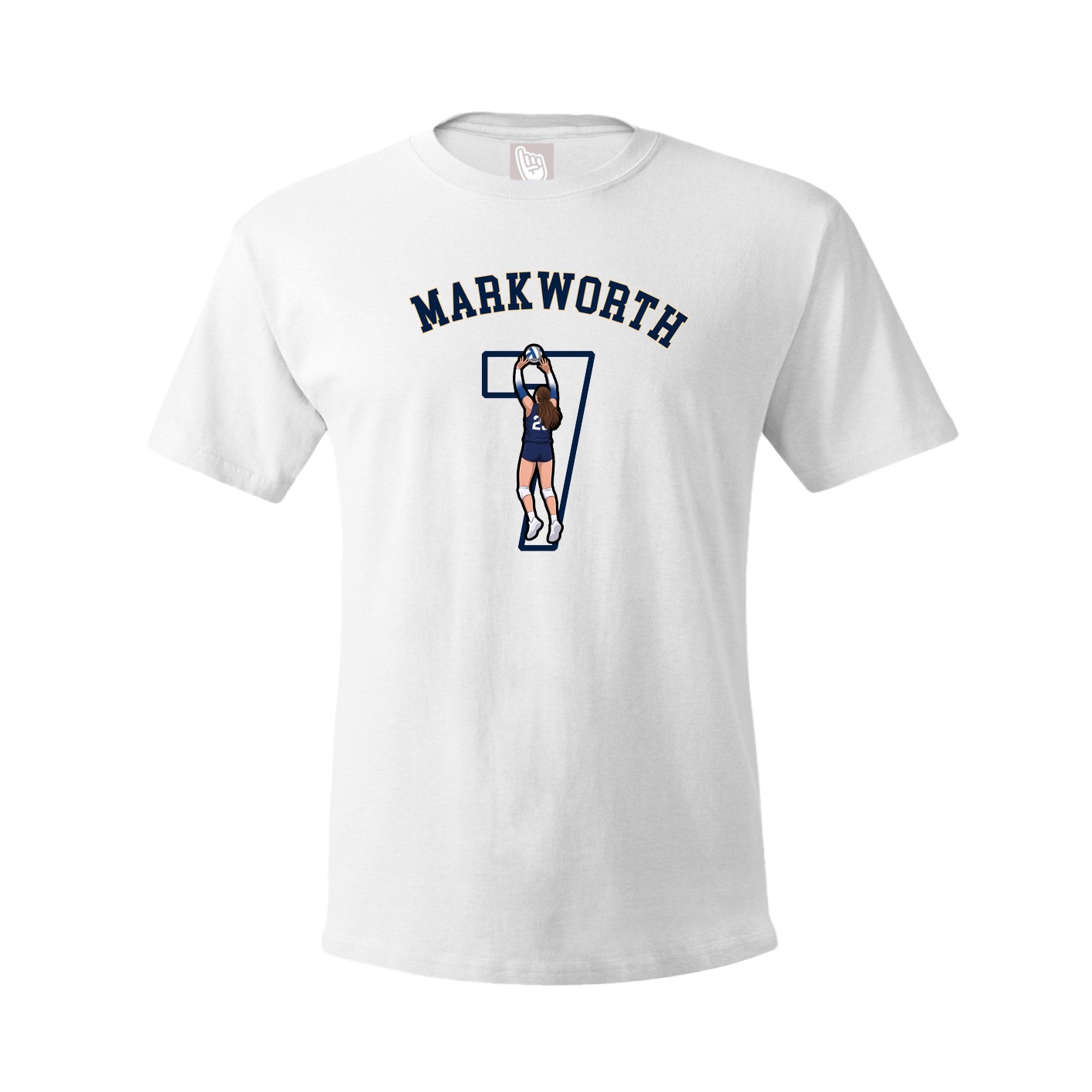 Tee — Shirsey Arch in White