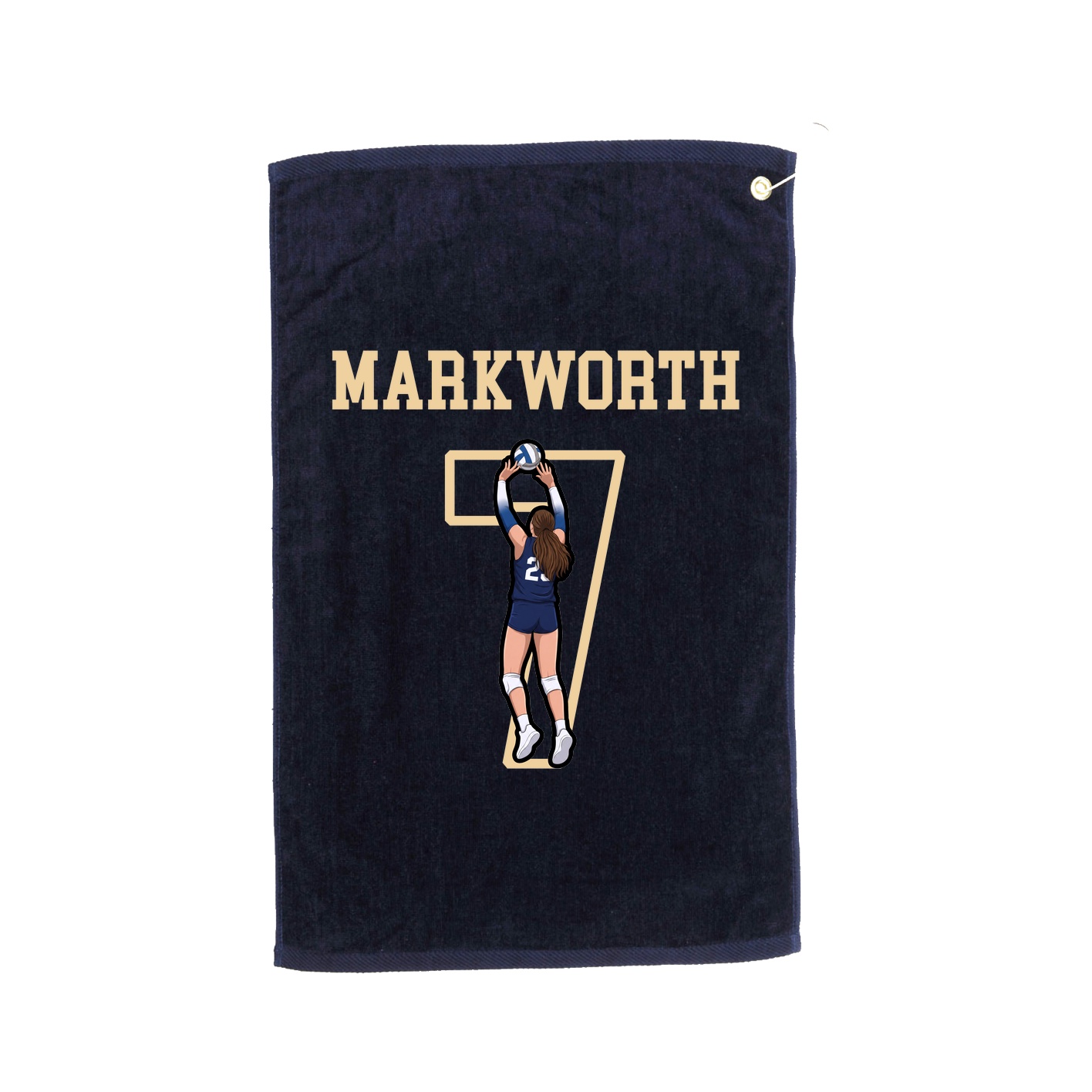 Golf Towel — Shirsey in Navy