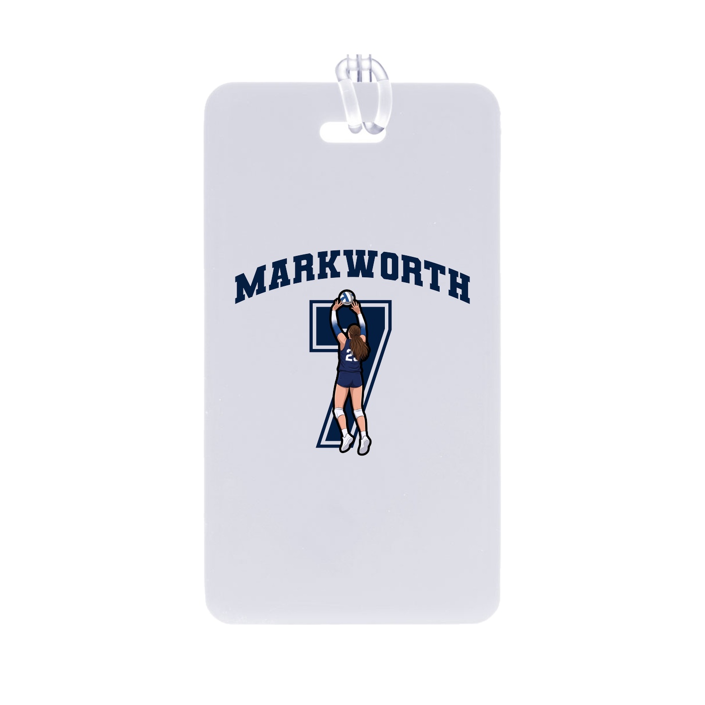 Bag Tag — Number in Classic