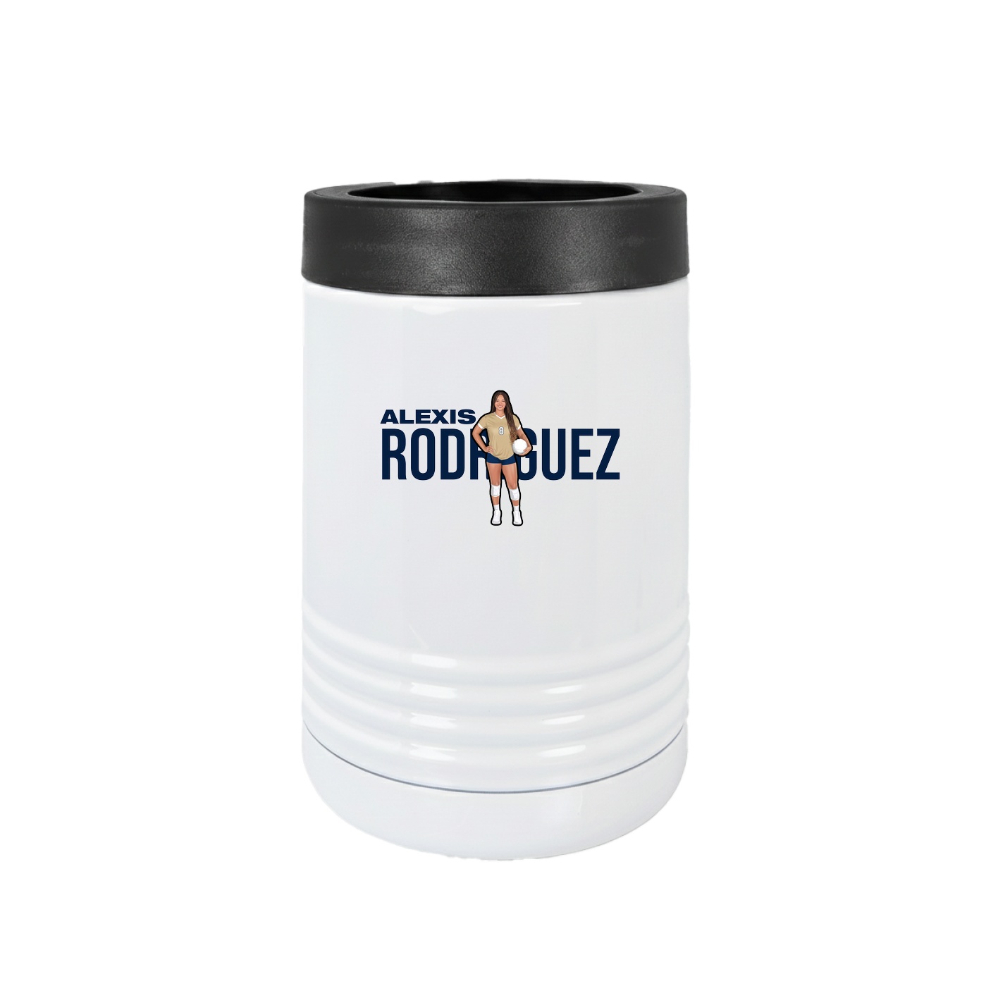 Beverage Holder — Player Name in White